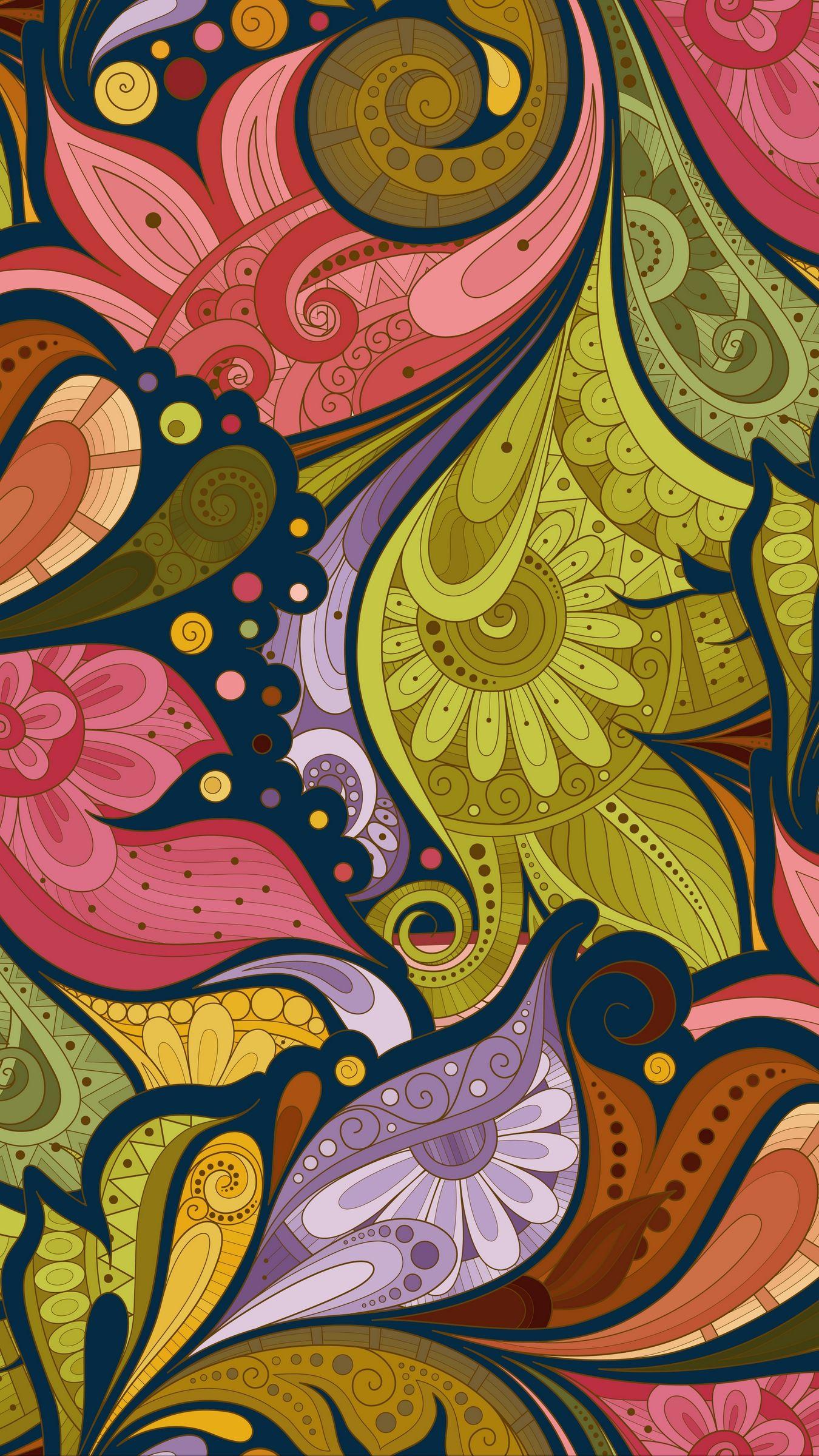 1350x2400 Doodle Art iPhone Wallpaper