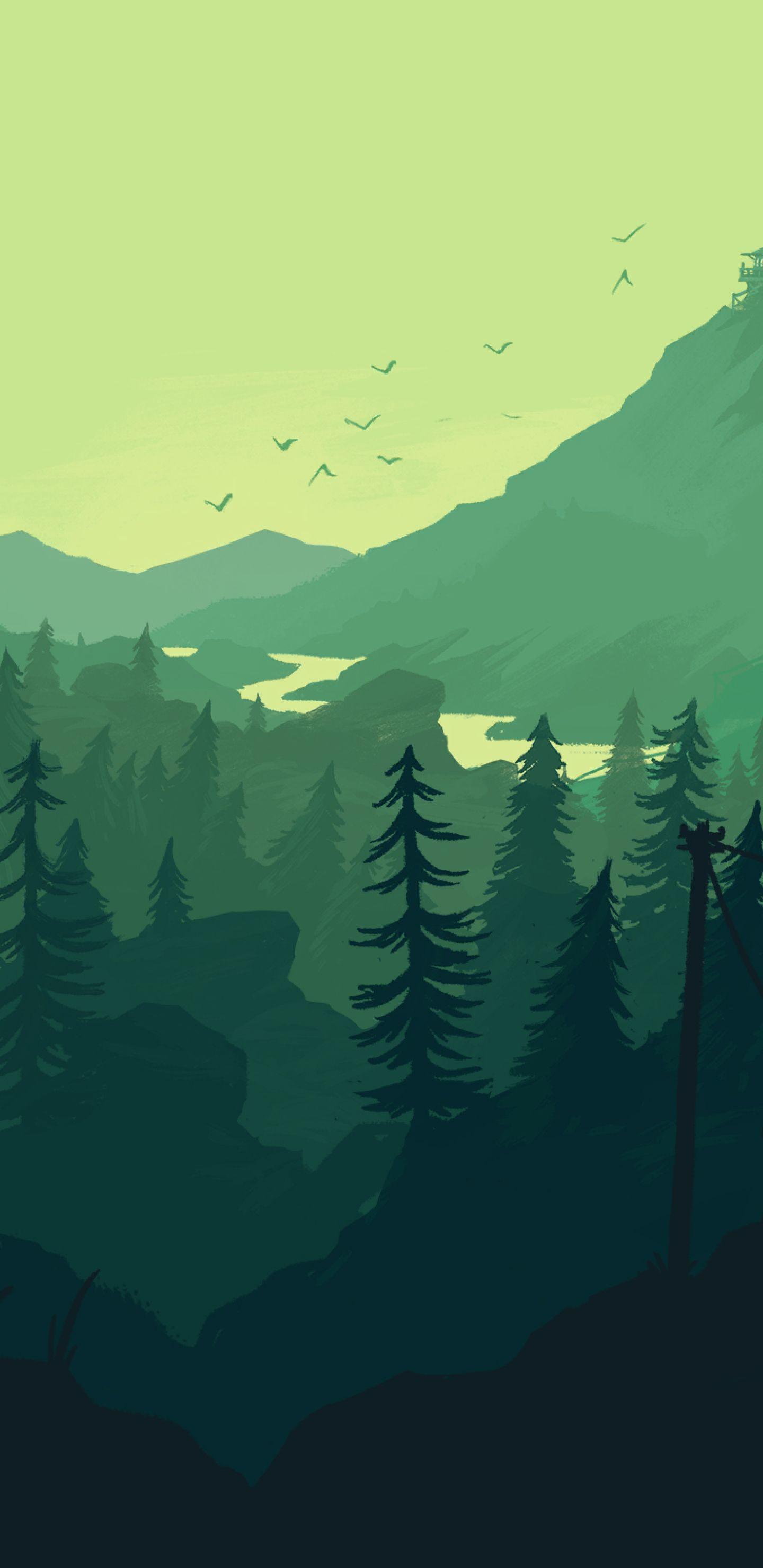Forest Minimalist Wallpapers - Top Free Forest Minimalist Backgrounds