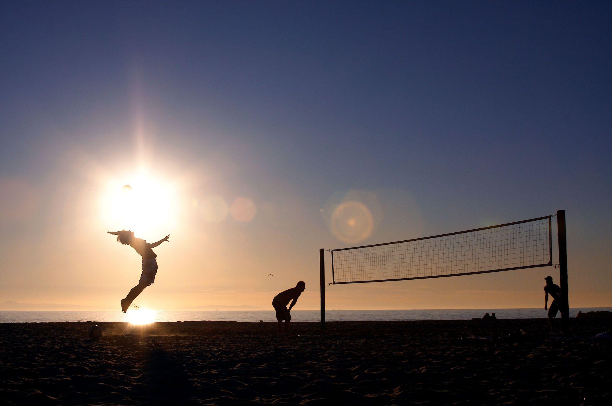 2148x1424 Beach Volleyball Background Wallpaper 27659