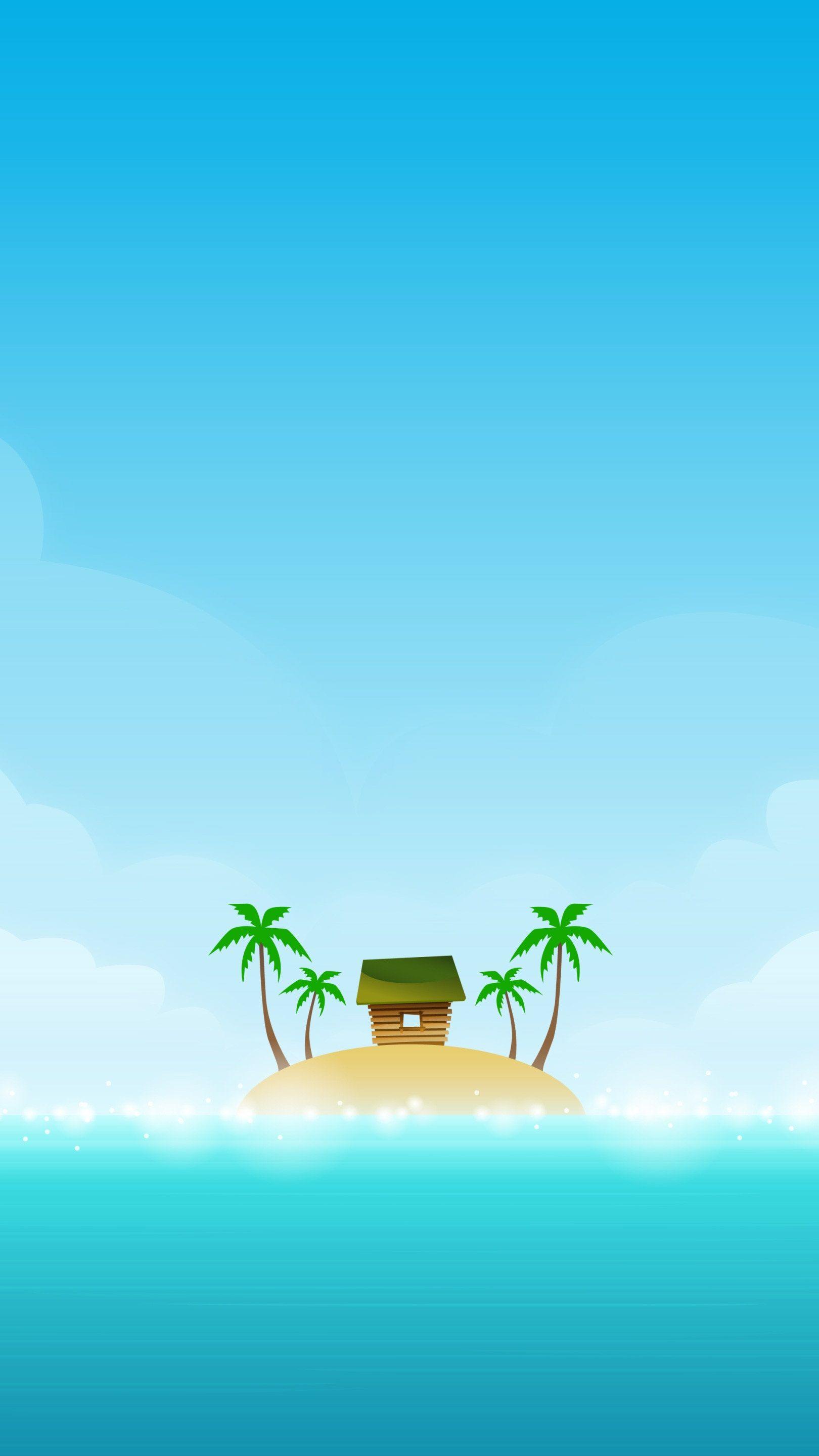 1620x2880 Summer Minimalist Wallpaper 1620×2880