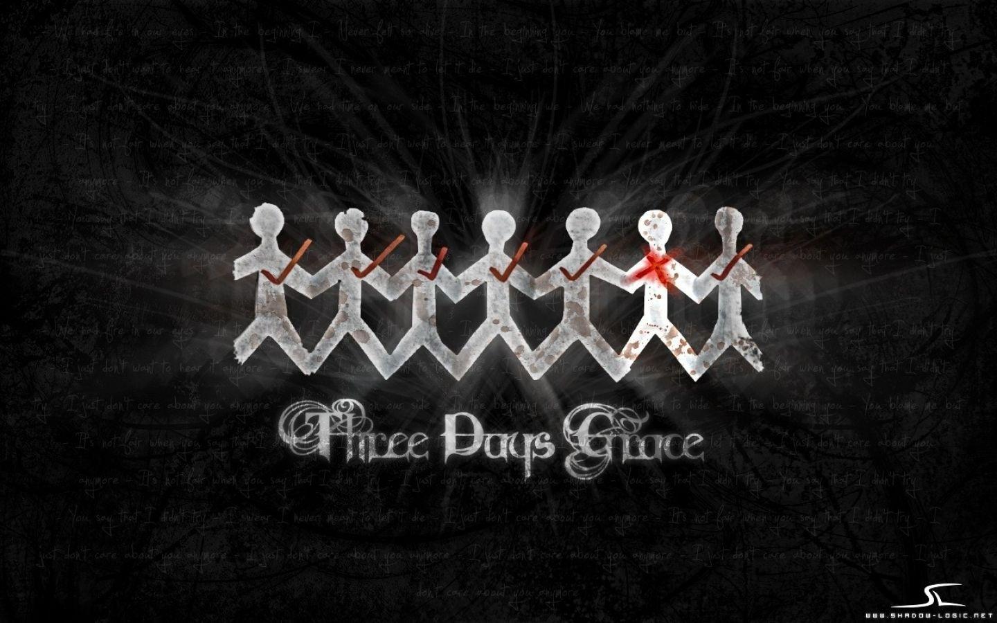 1440x900 Three Days Grace Wallpaper HD