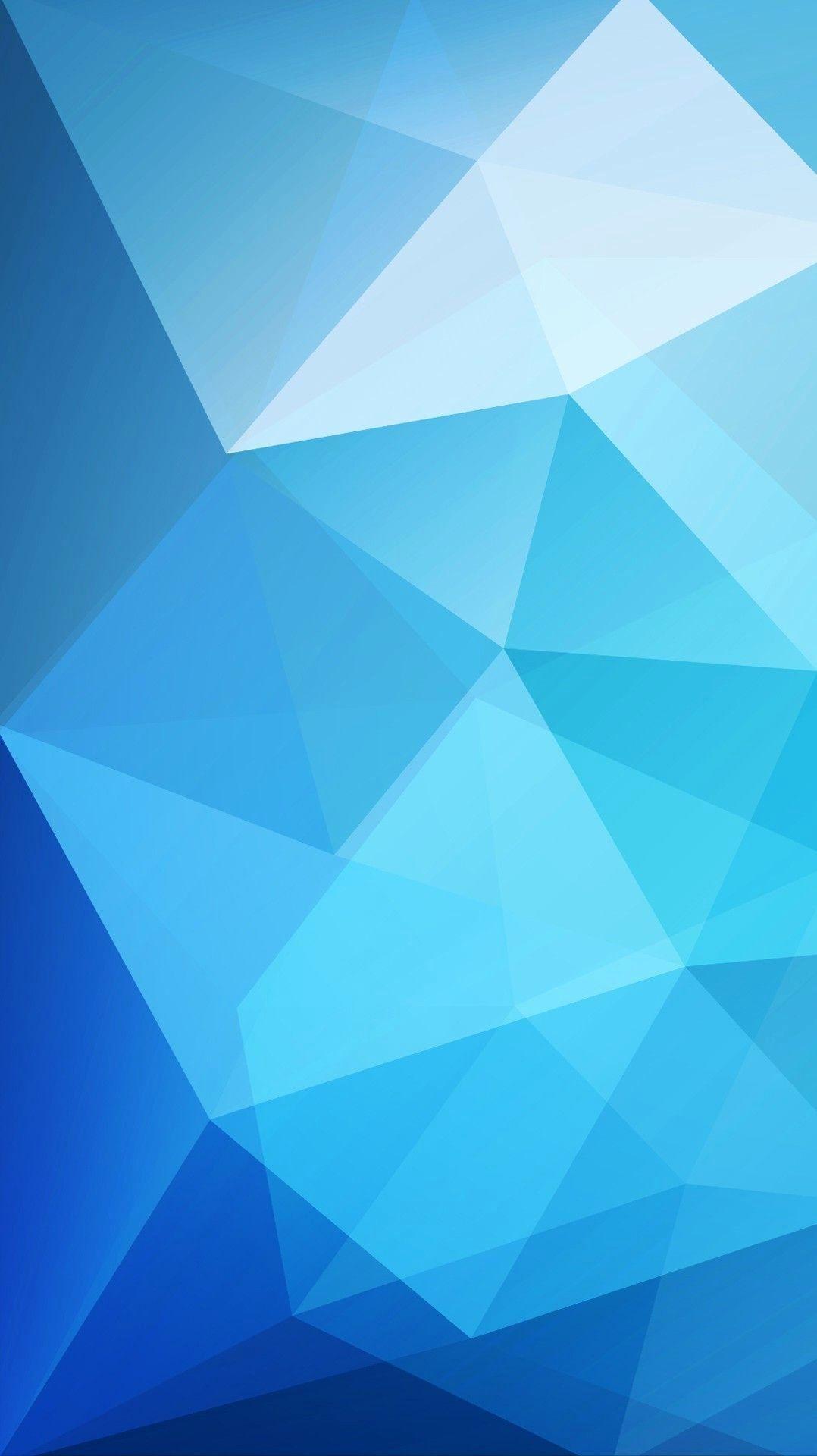 1078x1920 Geometric iPhone Wallpaper Elegant Blue .