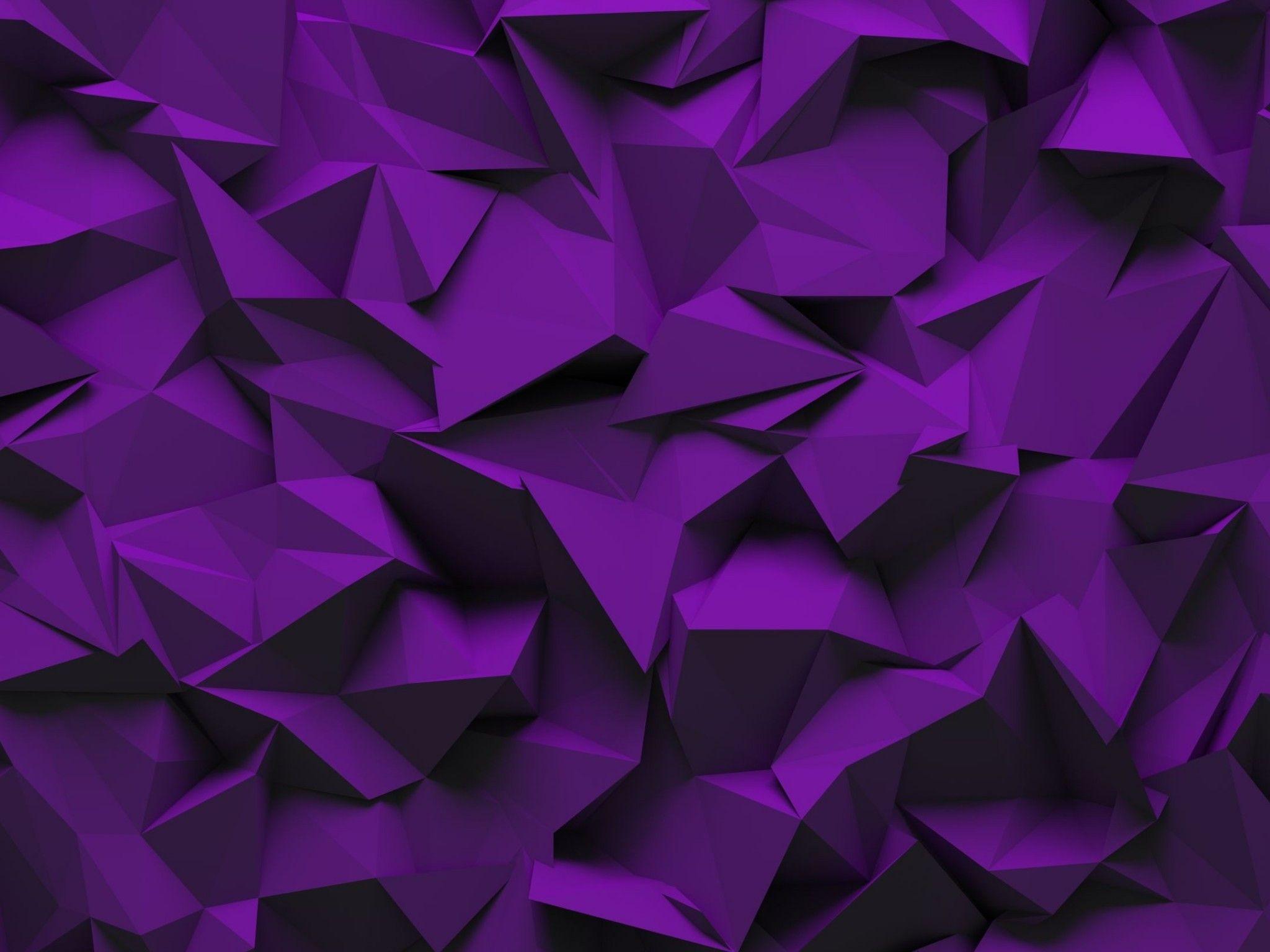2048x1536 Download 2048x1536 Purple Triangles, Fragments, Opacity, Pattern Wallpaper for Ainol Novo 9 Spark