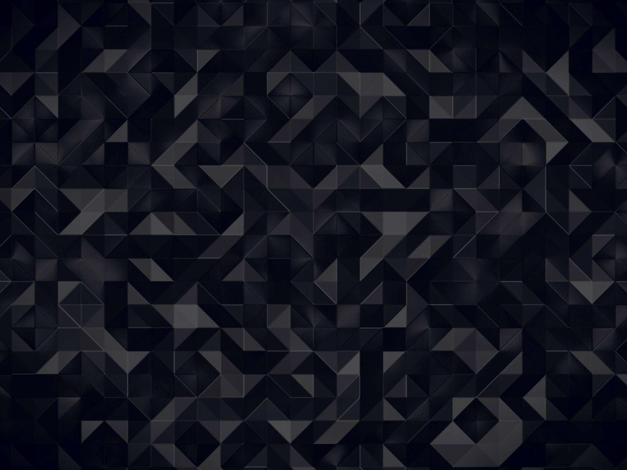 2048x1536 Wallpaper 4k Darkness Triangles 4K Darkness, Spirals, Triangles