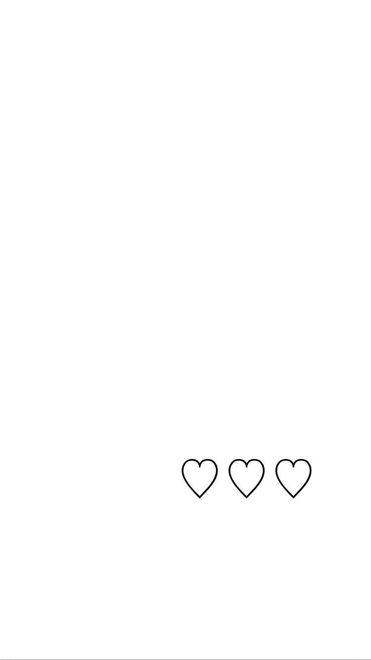750x1331 hearts. Heart iphone wallpaper, Hipster wallpaper, White wallpaper for iphone