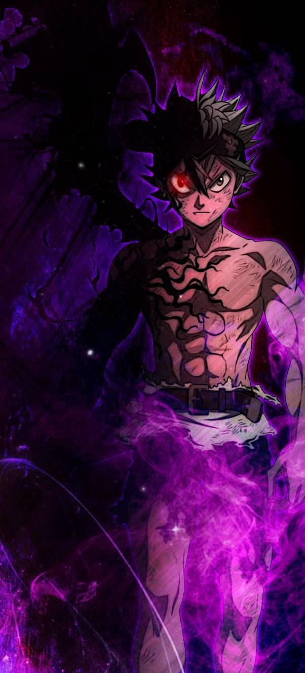 1242x2688 Resolution Asta FanArt Black Clover Iphone XS MAX