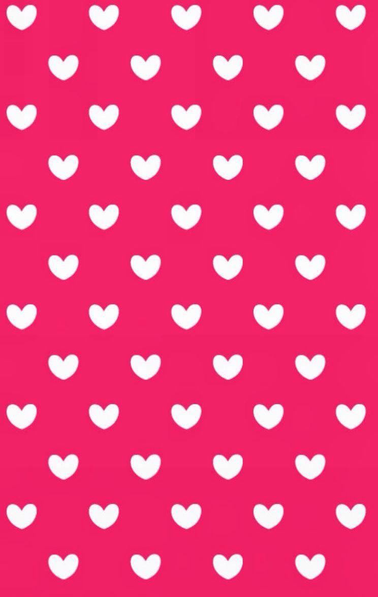 744x1174 Pink White Hearts. Heart wallpaper, Pink pattern background, Pink wallpaper