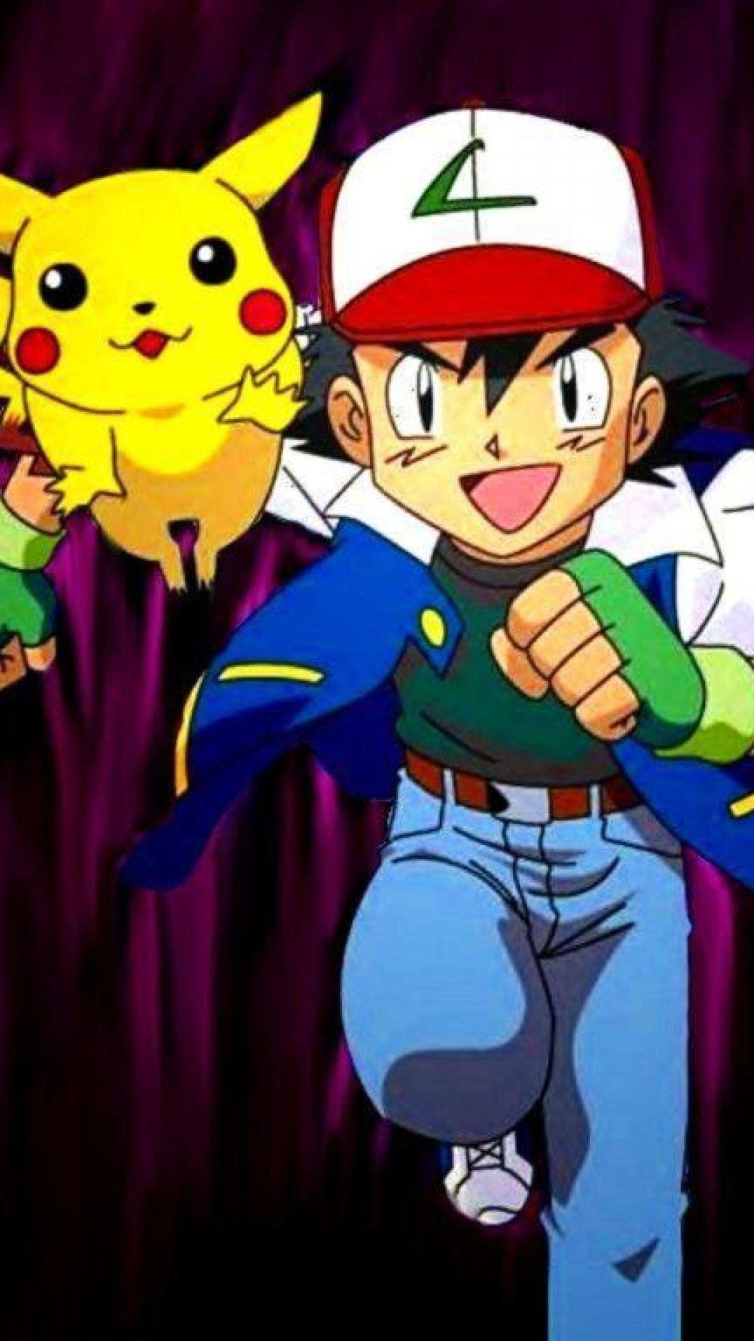 1080x1920 Pokemon Ash Wallpaper