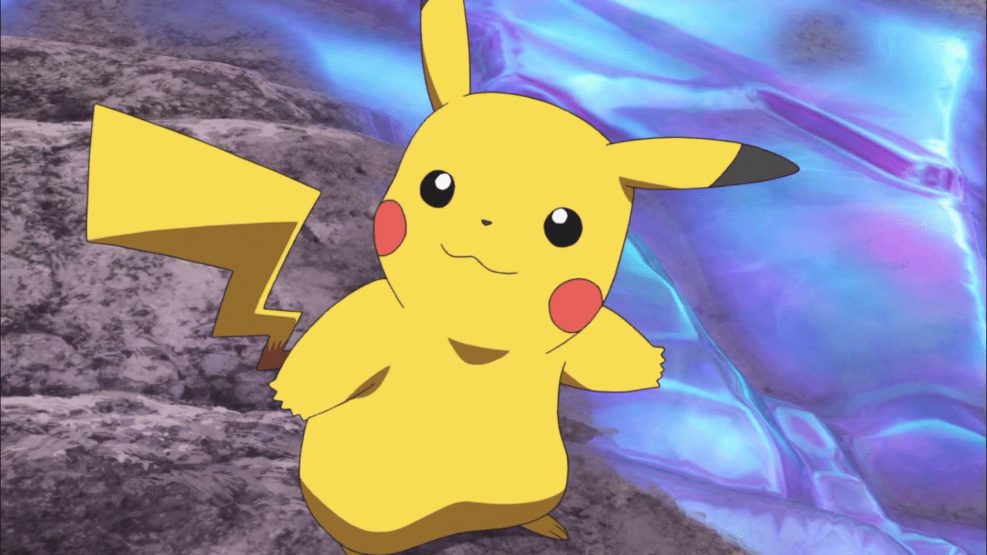 1920x1080 Ash's Pikachu (MS020). Pokémon