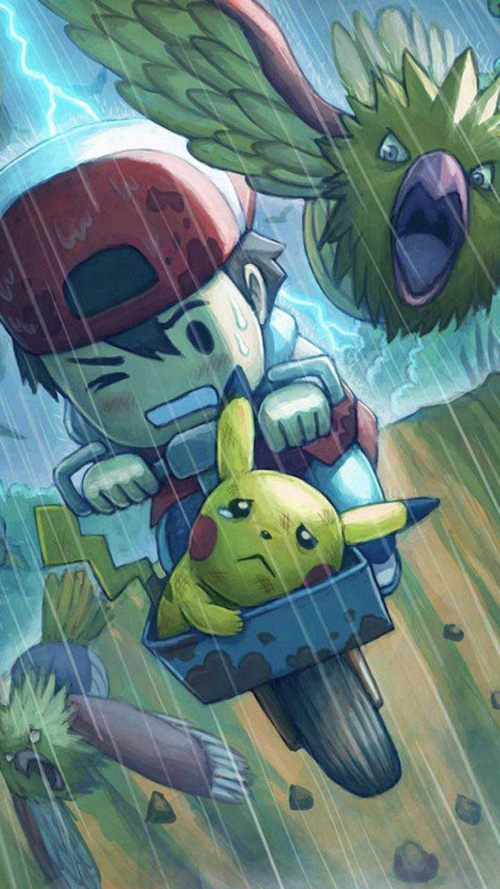 720x1280 Pokemon ash pikachu wallpaper