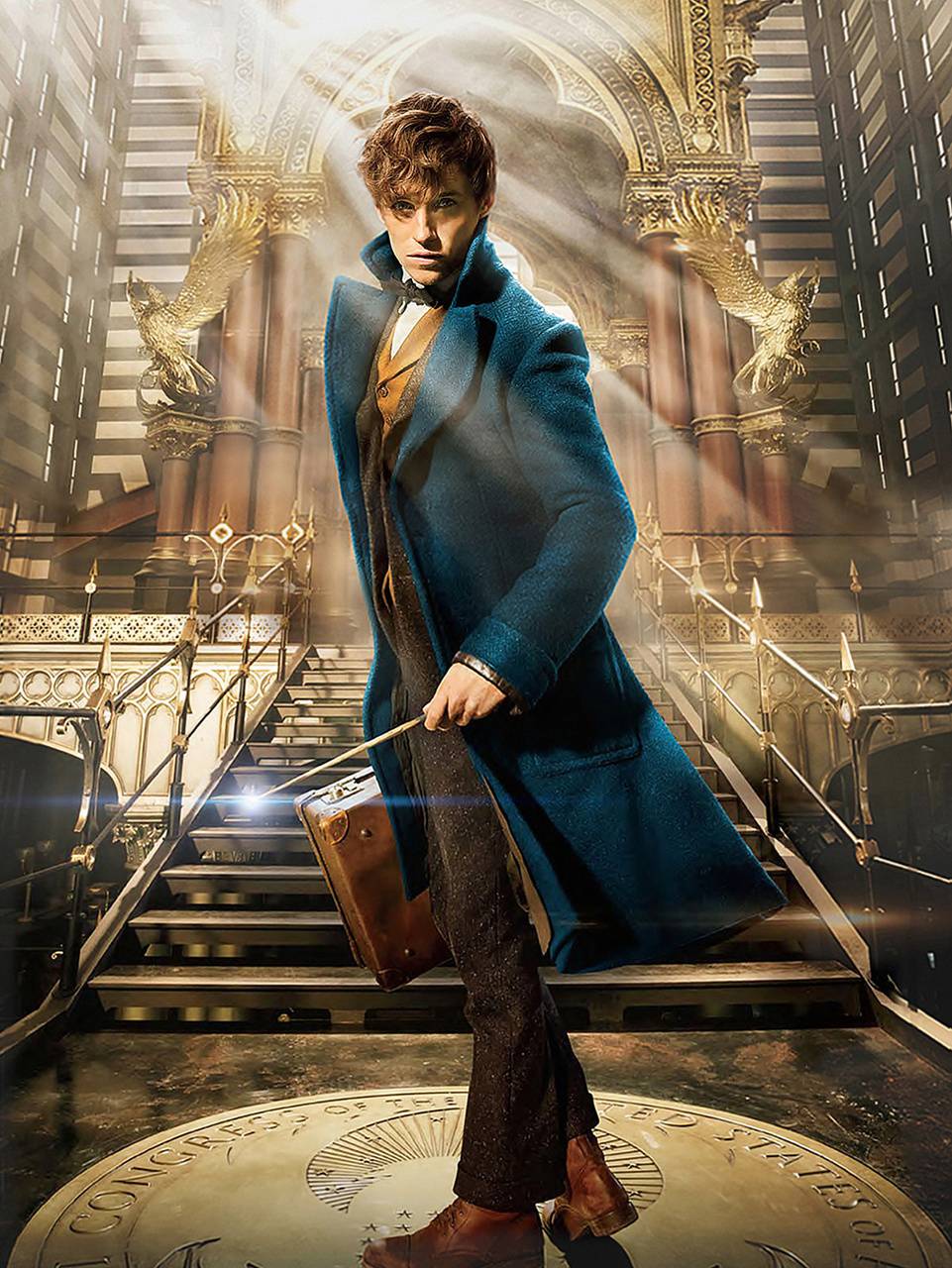 961x1280 Newt scamander wallpaper