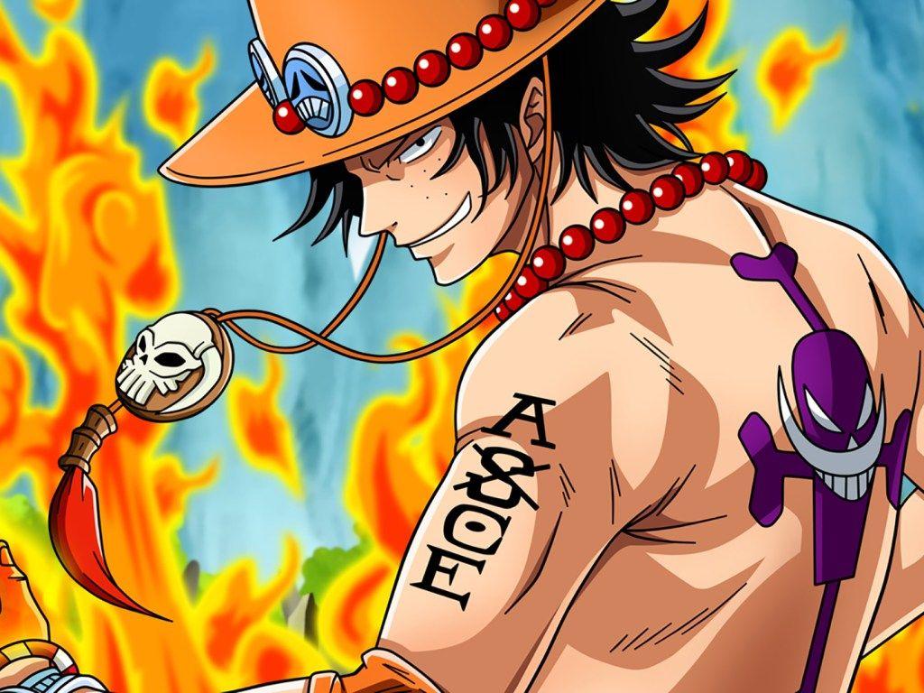 1024x768 One Piece, Portgas D. Ace HD Wallpaper & Background • 28953 • Wallur