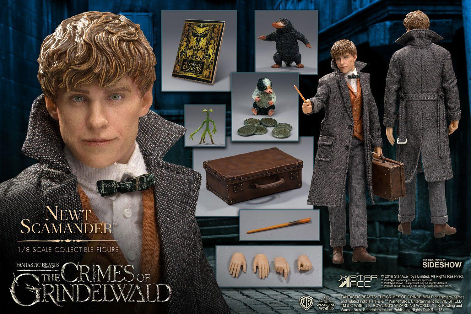 1500x1000 Good Newt Scamander Collectible Figurestar Ace Toys Ace Newt Scamander Wallpaper & Background Download