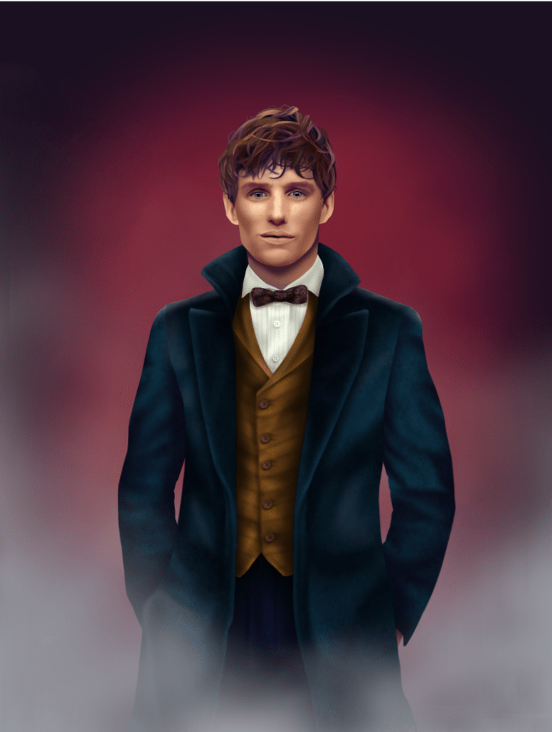 776x1029 Fantastic Beasts And Where To Find Them Fond D'écran Scamander Fan Art Wallpaper & Background Download