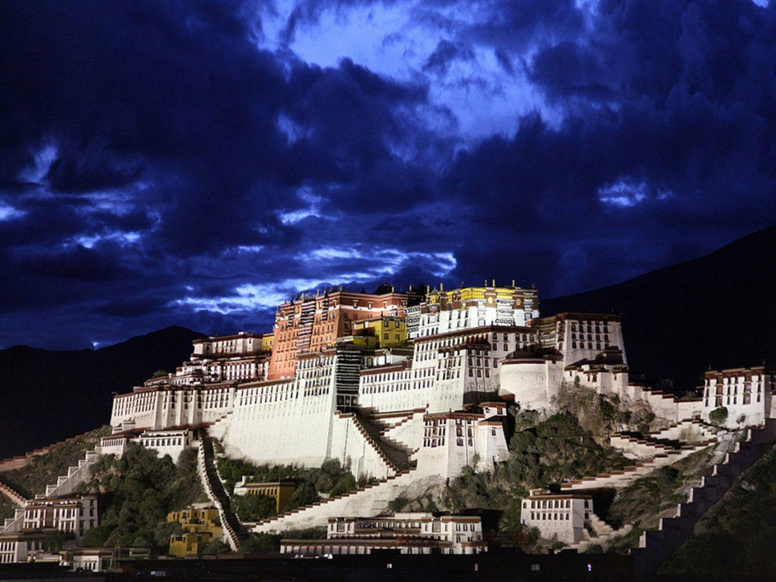 Потала лхаса. Дворец Далай ламы в Тибете. Дворец Потала Китай. Potala Palace, Lhasa (Tibet).