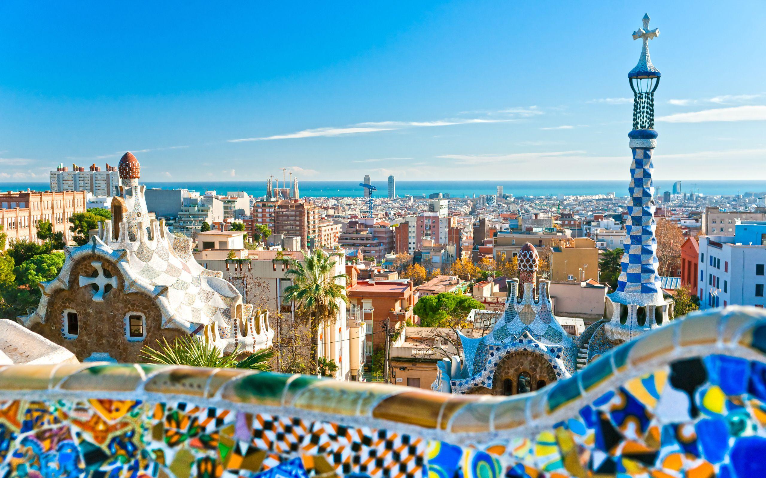 Barcelona Landscape Wallpapers - Top Free Barcelona Landscape Backgrounds - WallpaperAccess
