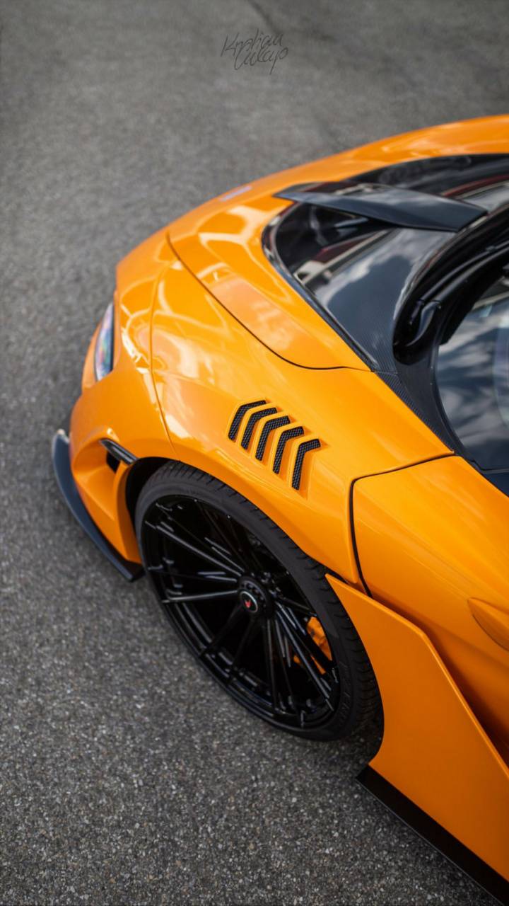 720x1280 Orange McLaren wallpaper
