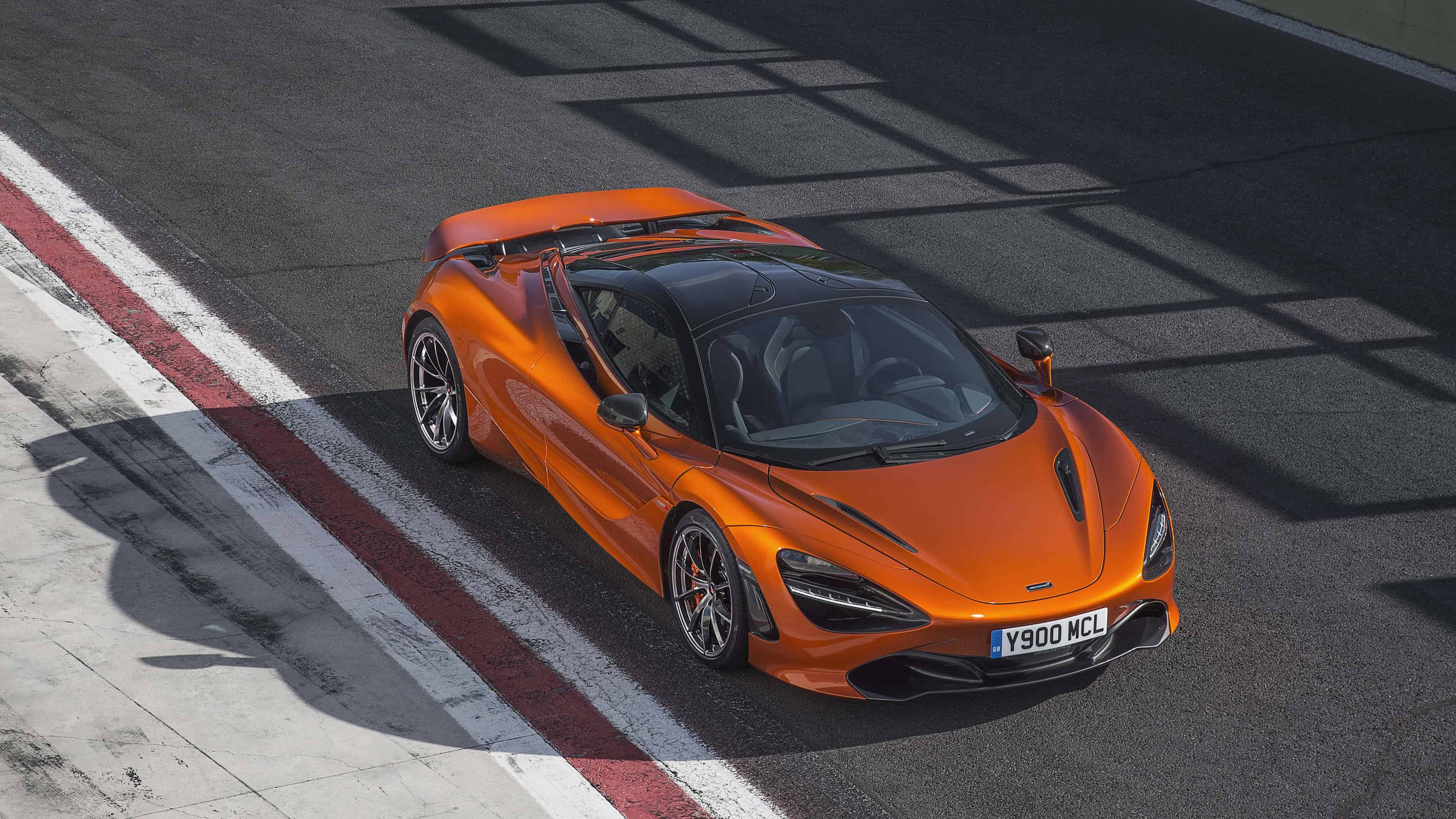 3840x2160 McLaren 720S Orange UHD 4K Wallpaper