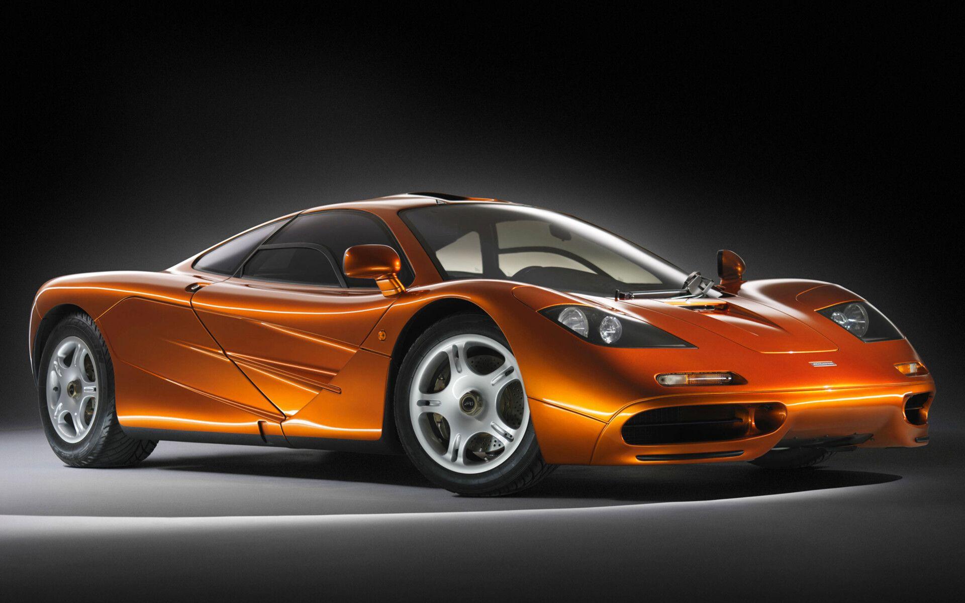 1920x1200 Orange McLaren F1 sport car