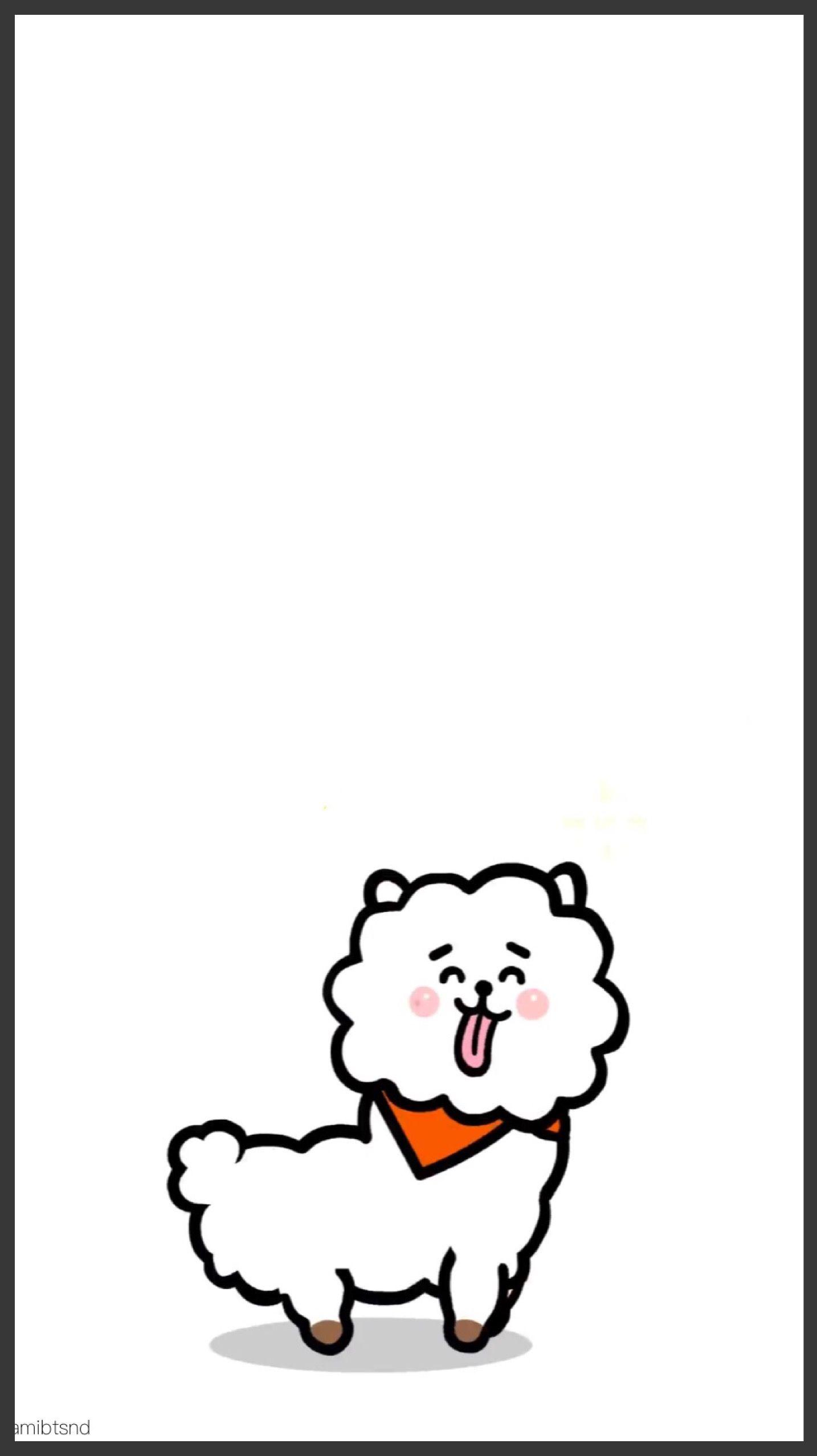 1434x2556 Gif Bt21 Thank You HD Wallpaper