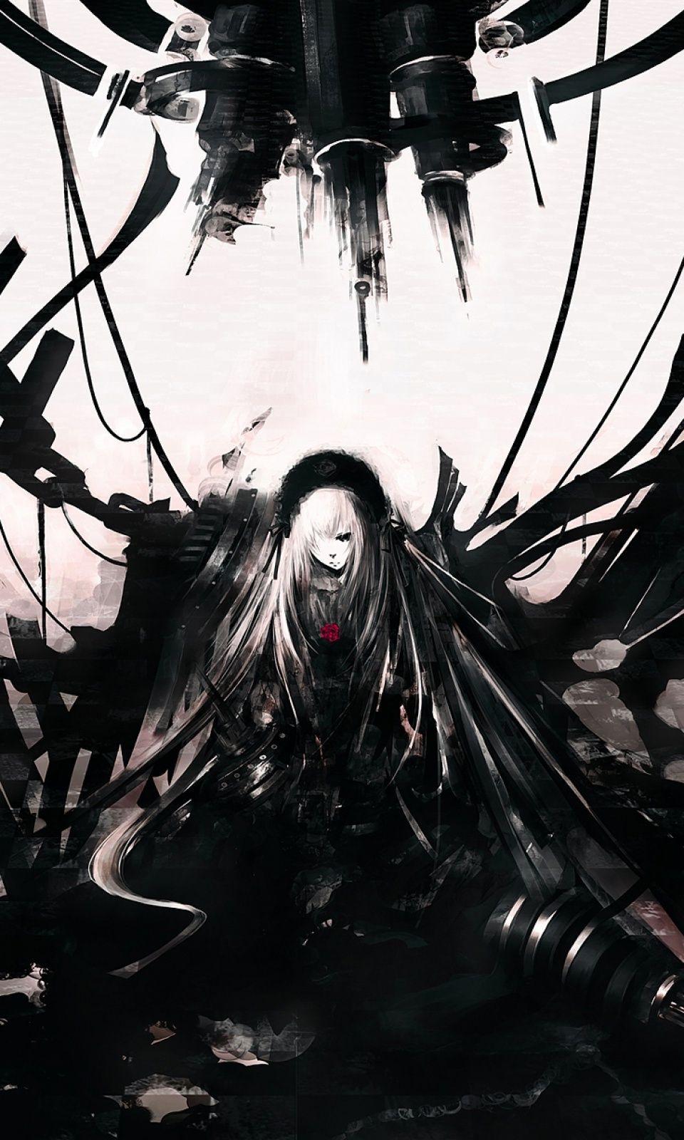 960x1600 Anime Women Mobile Wallpaper