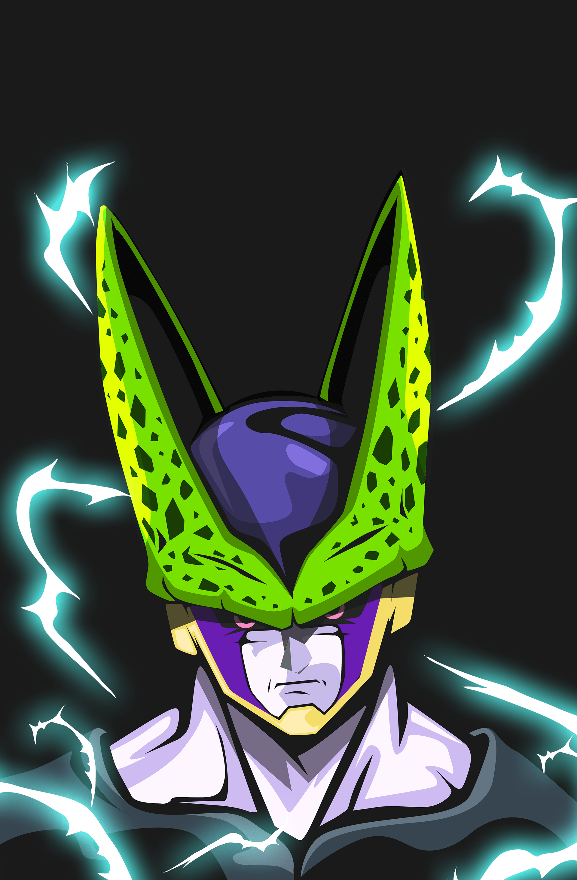 1920x2928 Cell Perfect. Dragon ball z iphone wallpaper, Dragon ball wallpaper, Dragon ball goku