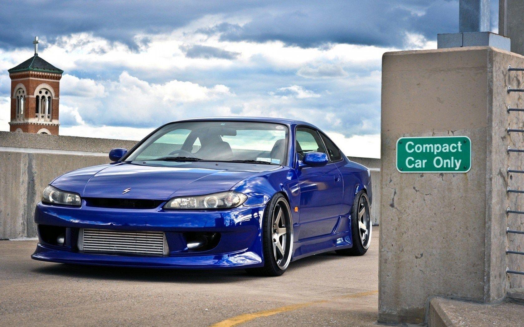 1680x1050 Nissan Silvia S15 Blue wallpaperx1050