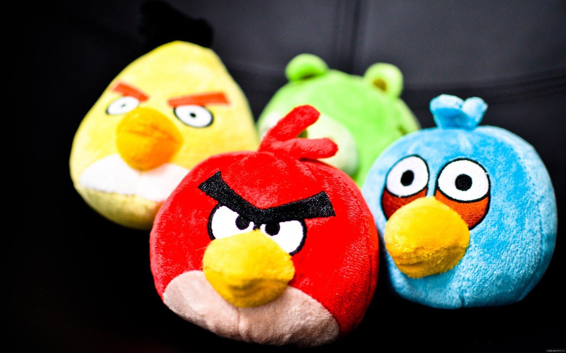 1920x1200 Plush Angry Birds Wallpaper : High Definition, High Resolution HD Wallpaper