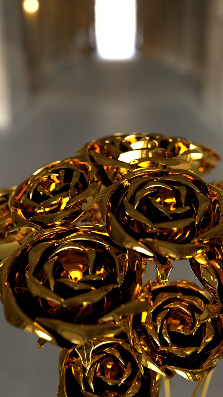 Gold Roses Wallpapers Top Free Gold Roses Backgrounds WallpaperAccess