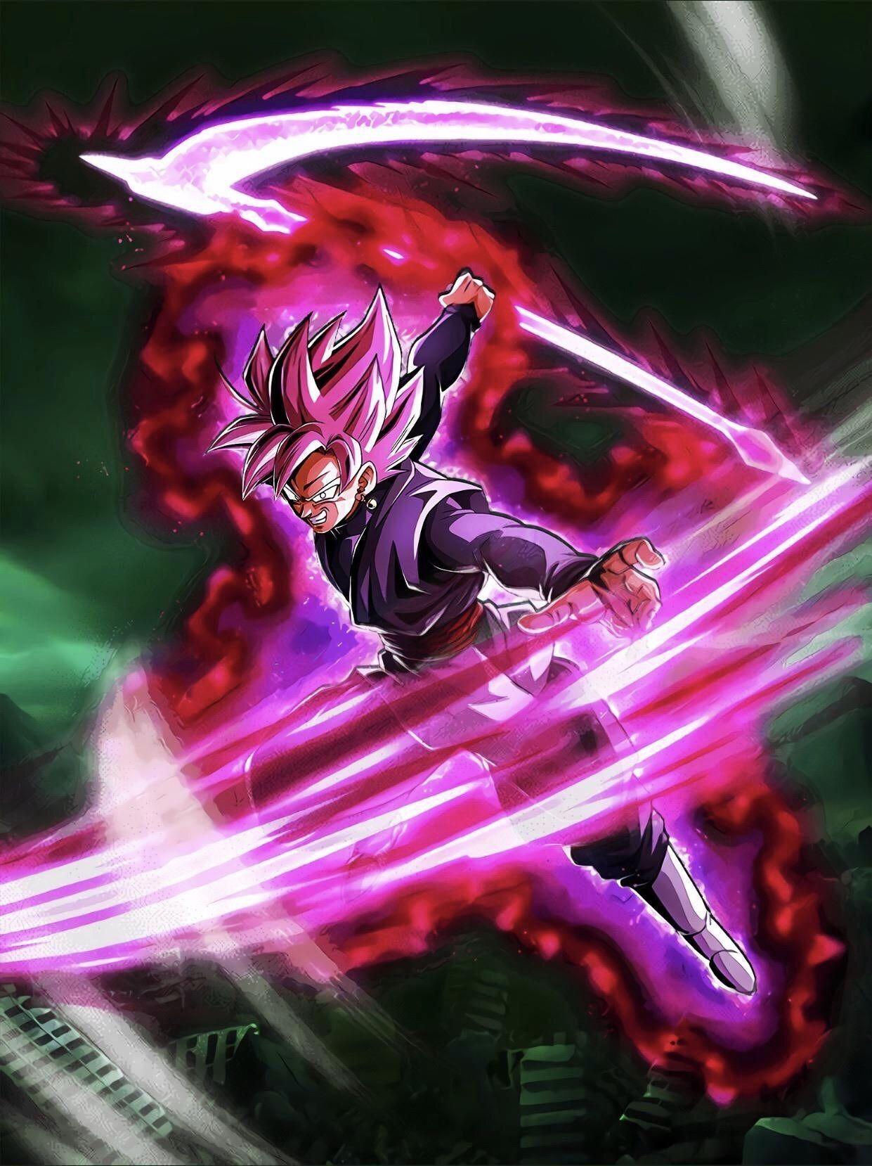 1241x1658 Super Saiyan Rose Goku Black Dokkan Battle Wallpaper. Dragon ball super goku, Super saiyan rose, Anime dragon ball super