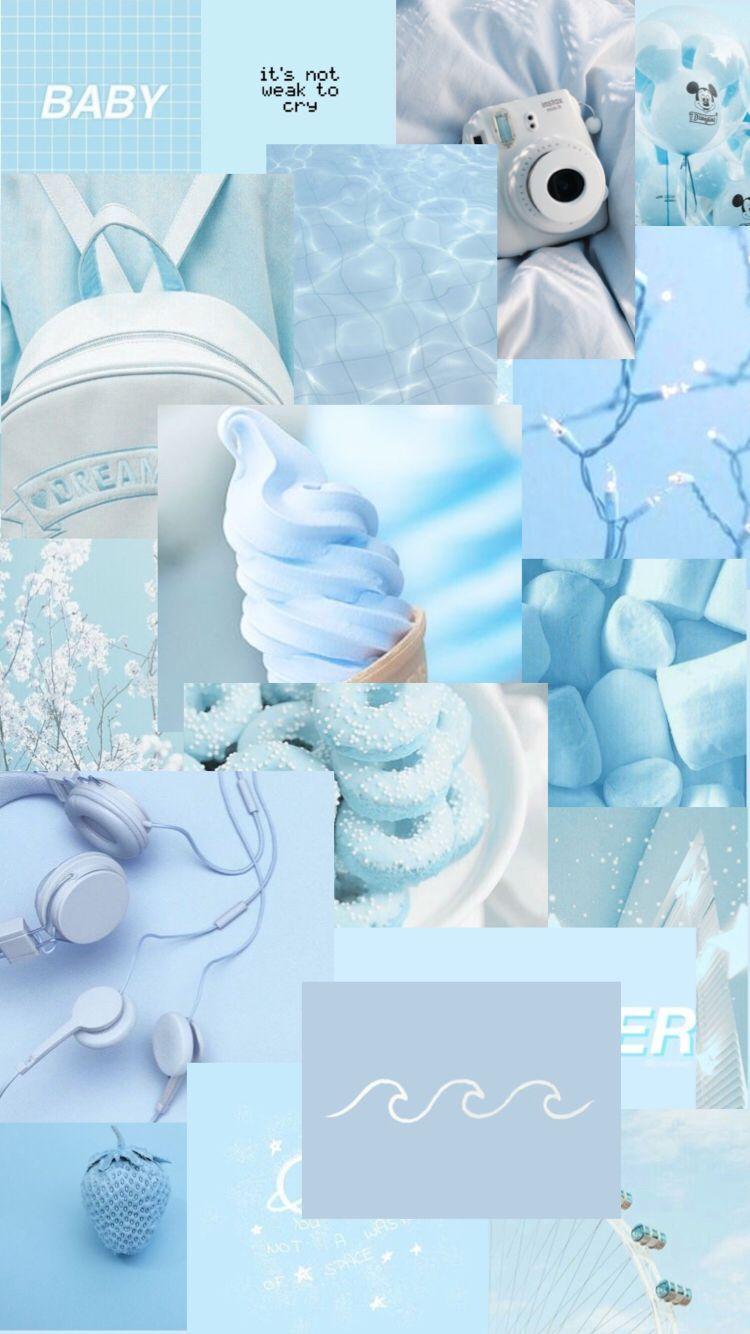 750x1334 blue feed - • luvlyy • #bluewallpaper #bluewallpaperiphone #bluewallpaperae. Aesthetic iphone wallpaper, Aesthetic pastel wallpaper, Cute background for iphone