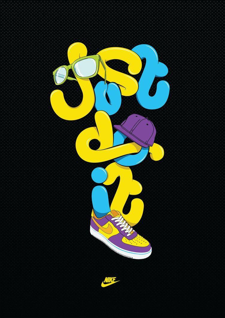 752x1063 Just Do It Kid. Nike logo wallpaper, Logo wallpaper hd, Cartoon wallpaper