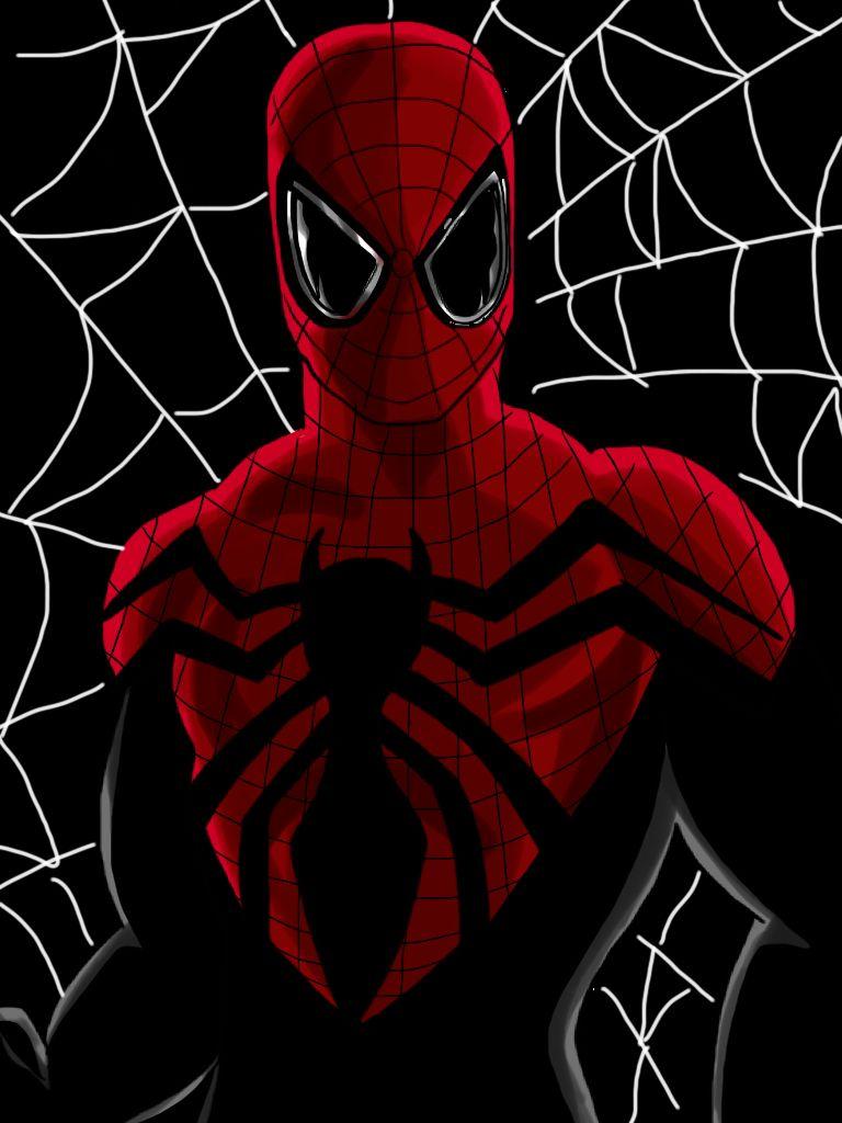 768x1024 Superior Spider Man Wallpaper