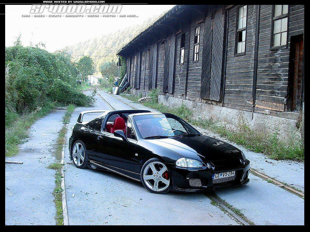 1024x768 Honda Civic Del Sol Wallpaper