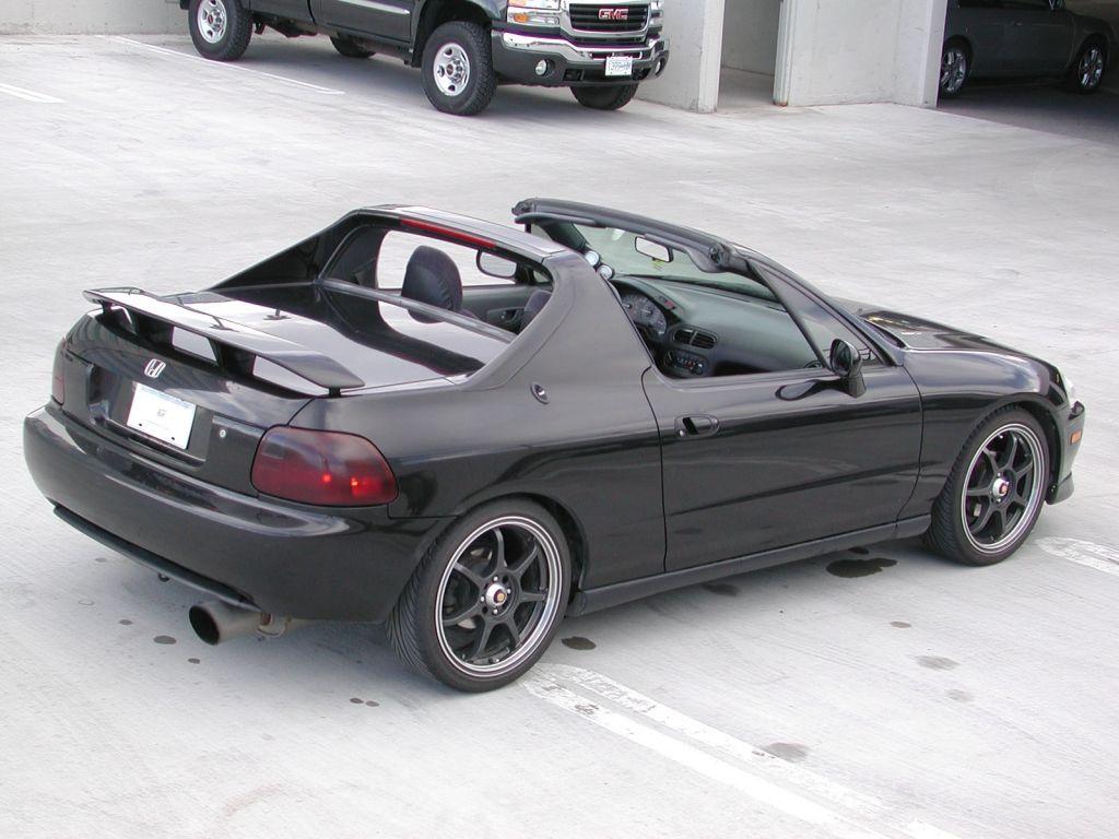 1024x768 Posh 1993 Honda Civic Del Sol Si Full HD Car Wallpaper