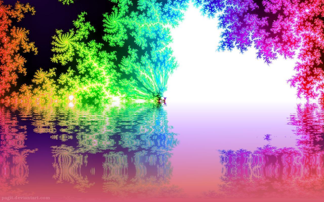 1280x800 Cool Rainbow Background