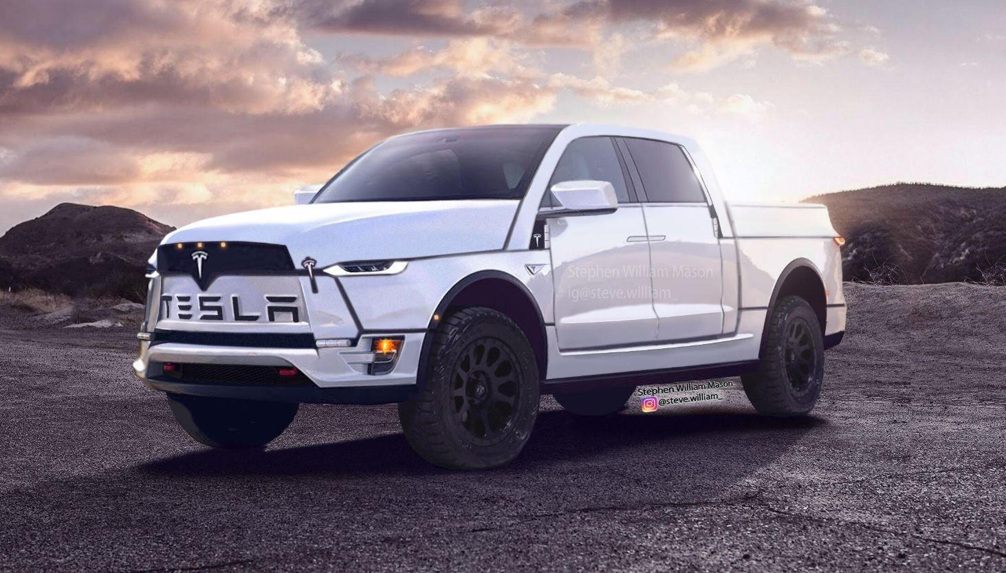 Tesla Truck Wallpapers Top Free Tesla Truck Backgrounds WallpaperAccess