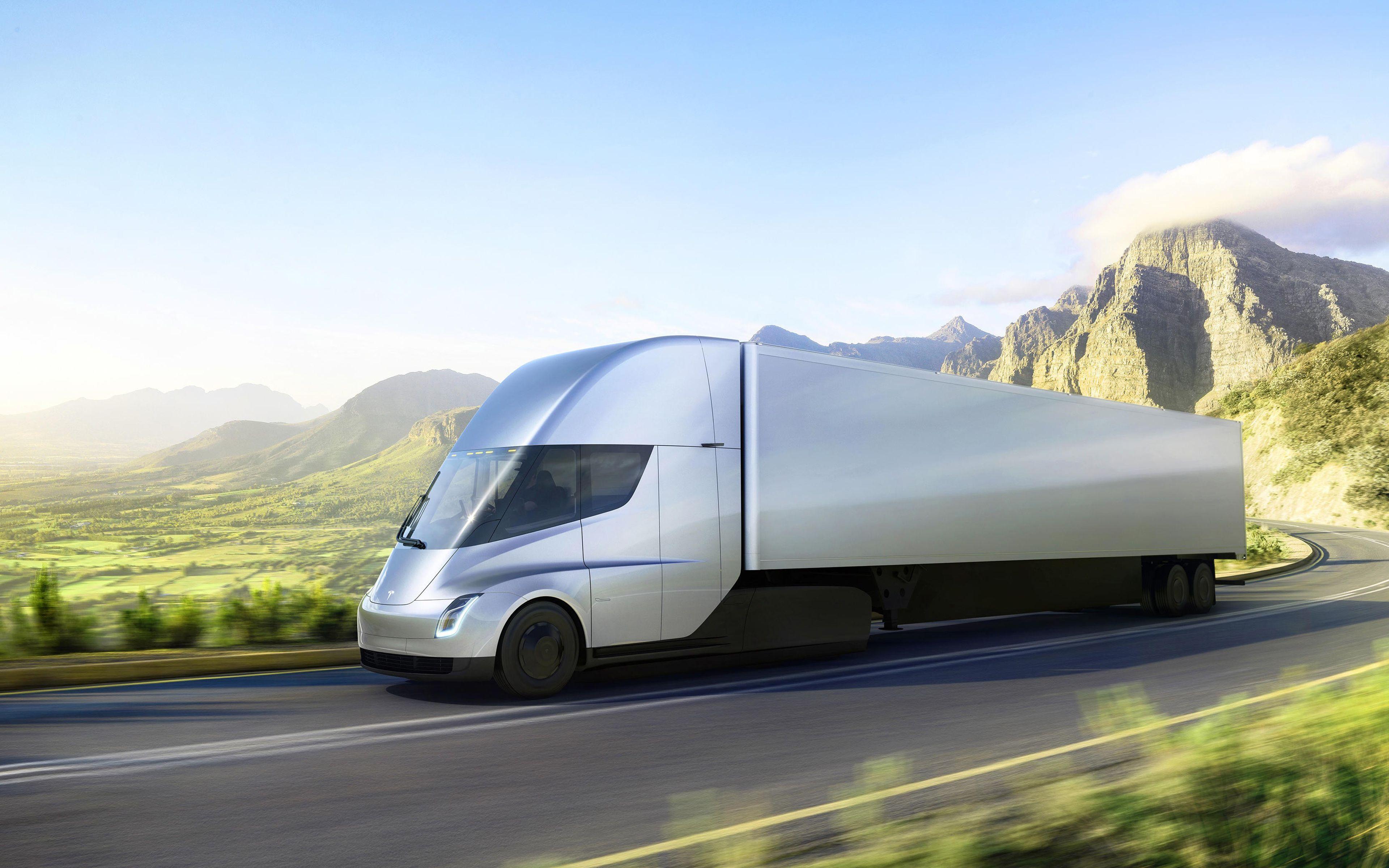 3840x2400 Download Wallpaper 4k, Tesla Semi Truck, Road, 2018 Truck, Electric Truck, Semi Trailer Truck, Tesla, Trucks For Desktop With Resolution 3840x2400. High Quality HD Picture Wallpaper