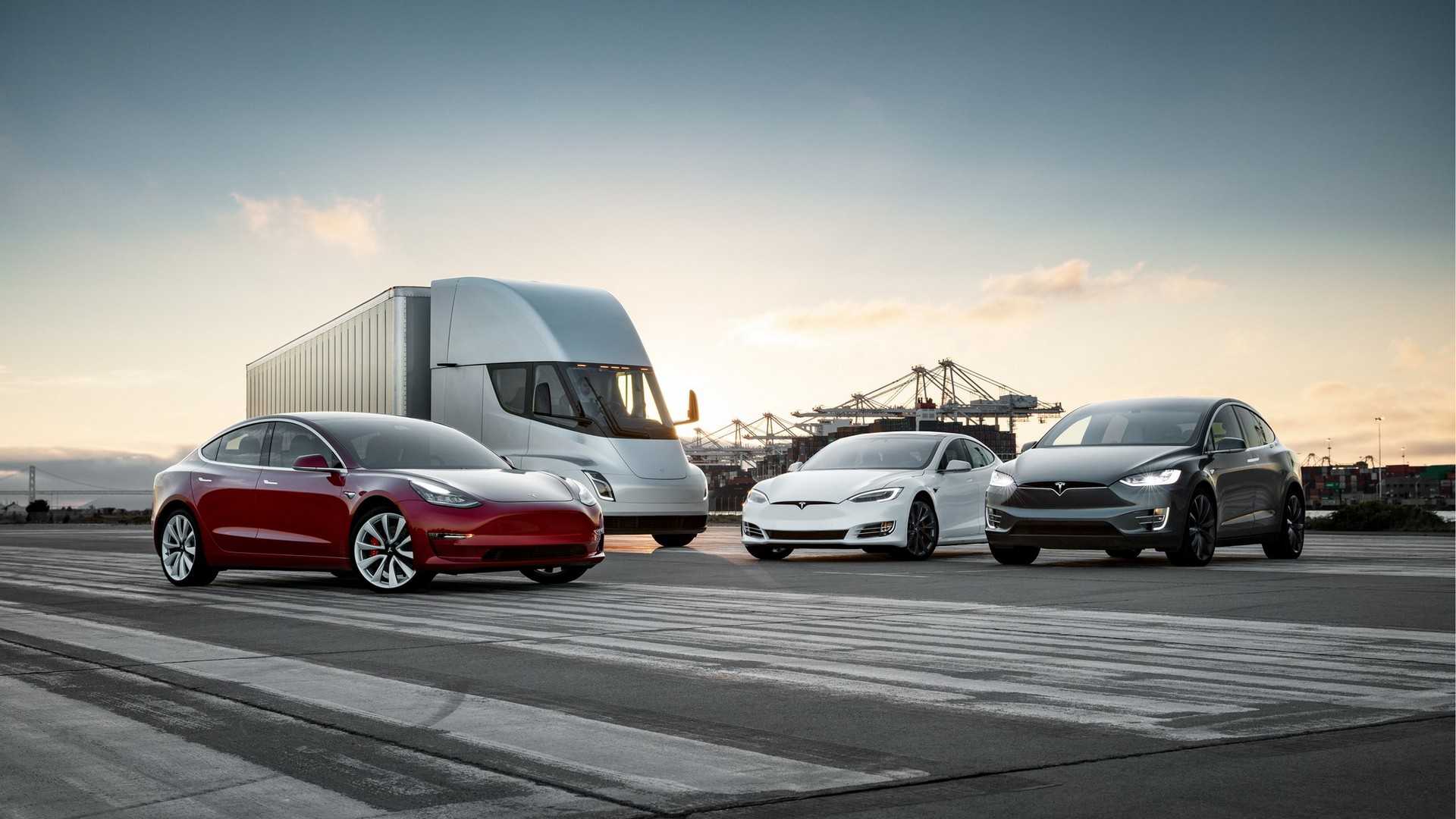 1920x1080 Tesla Semi Truck Wallpaper 1920×1080
