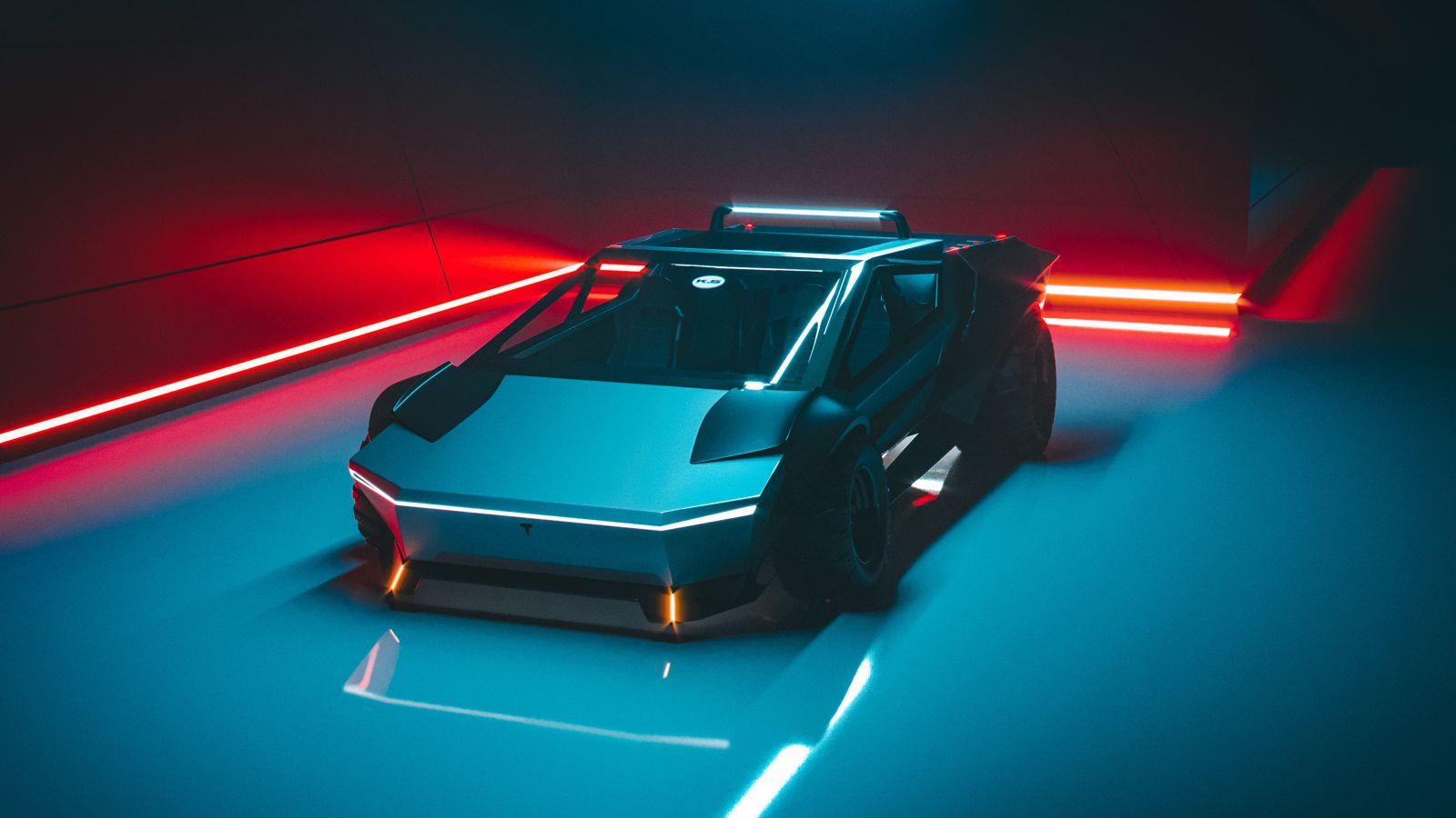 1600x900 Download 1600x900 wallpaper tesla cybertruck, concept truck, artwok, widescreen 16: widescreen, 1600x900 HD image, background, 23606