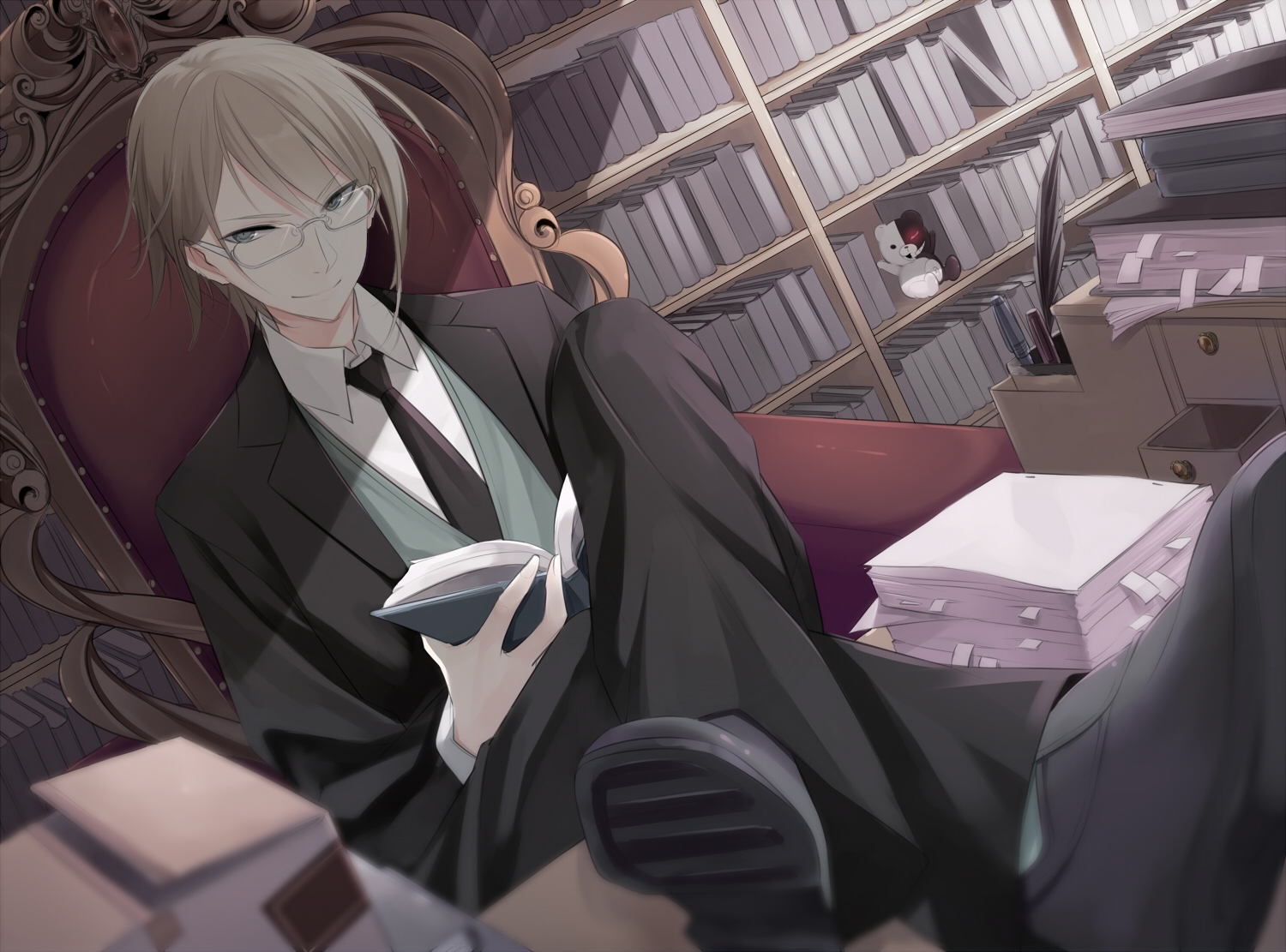 1500x1111 togami byakuya, guy, blonde Wallpaper, HD Anime 4K Wallpaper, Image and Background