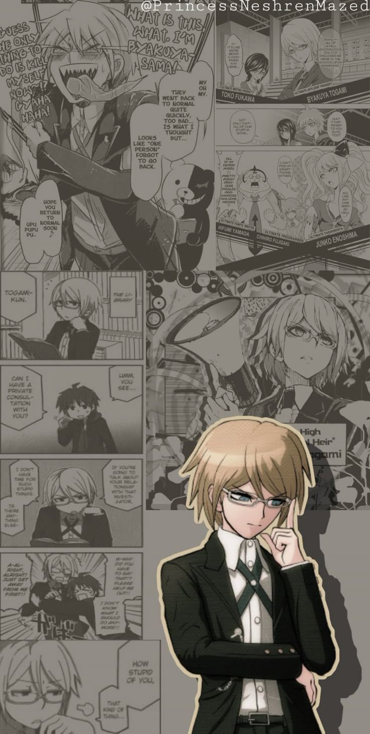 736x1459 Byakuya Togami Wallpaper