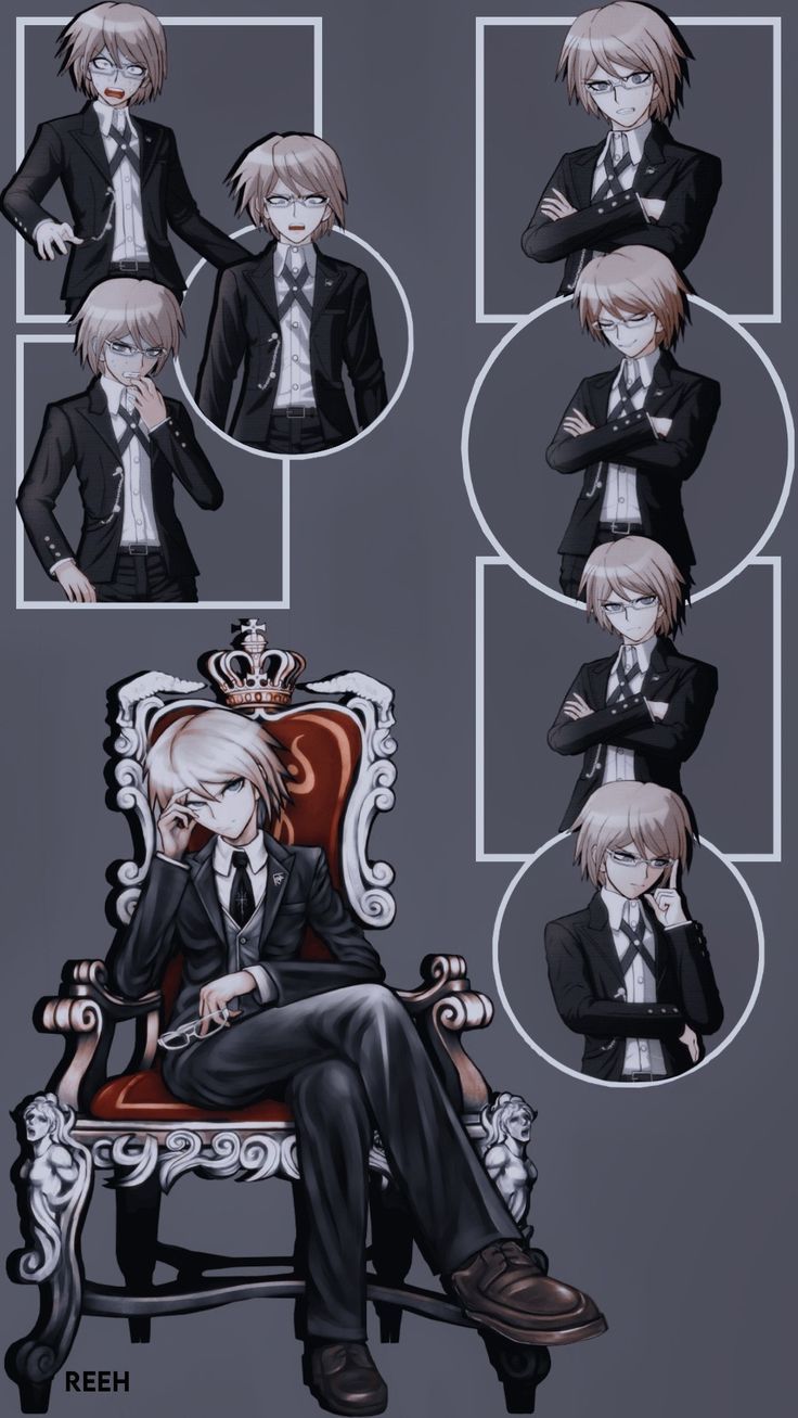 736x1307 byakuya togami wallpaper