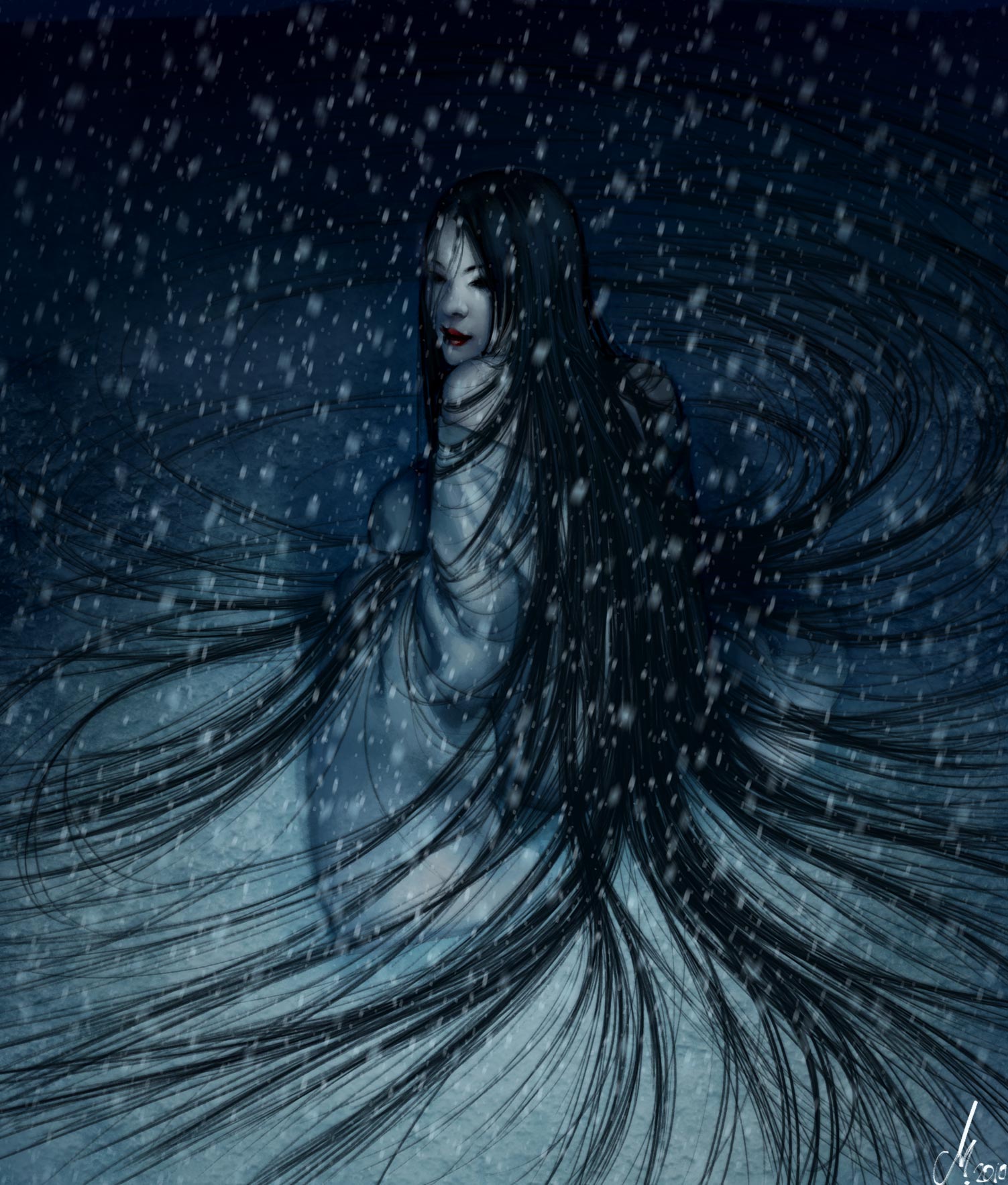 1503x1765 Yuki Onna