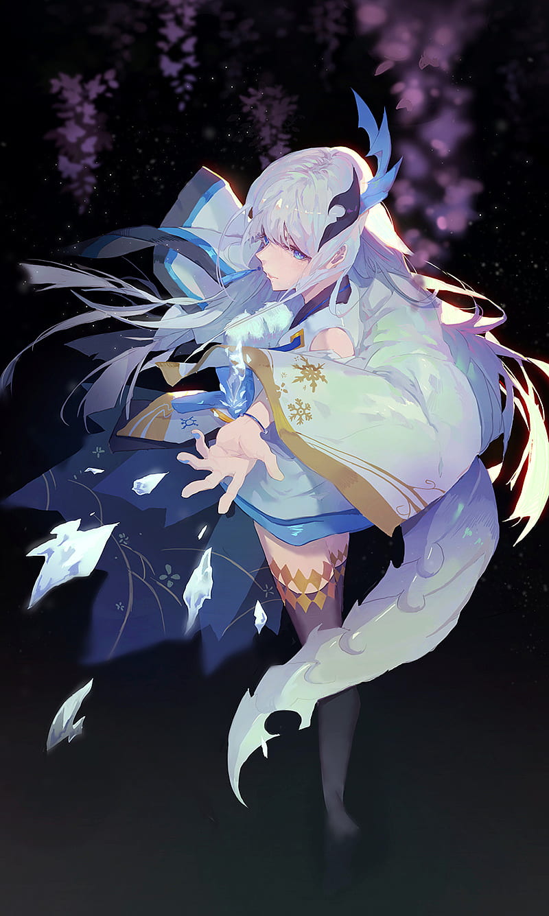 800x1335 HD yuki onna wallpaper