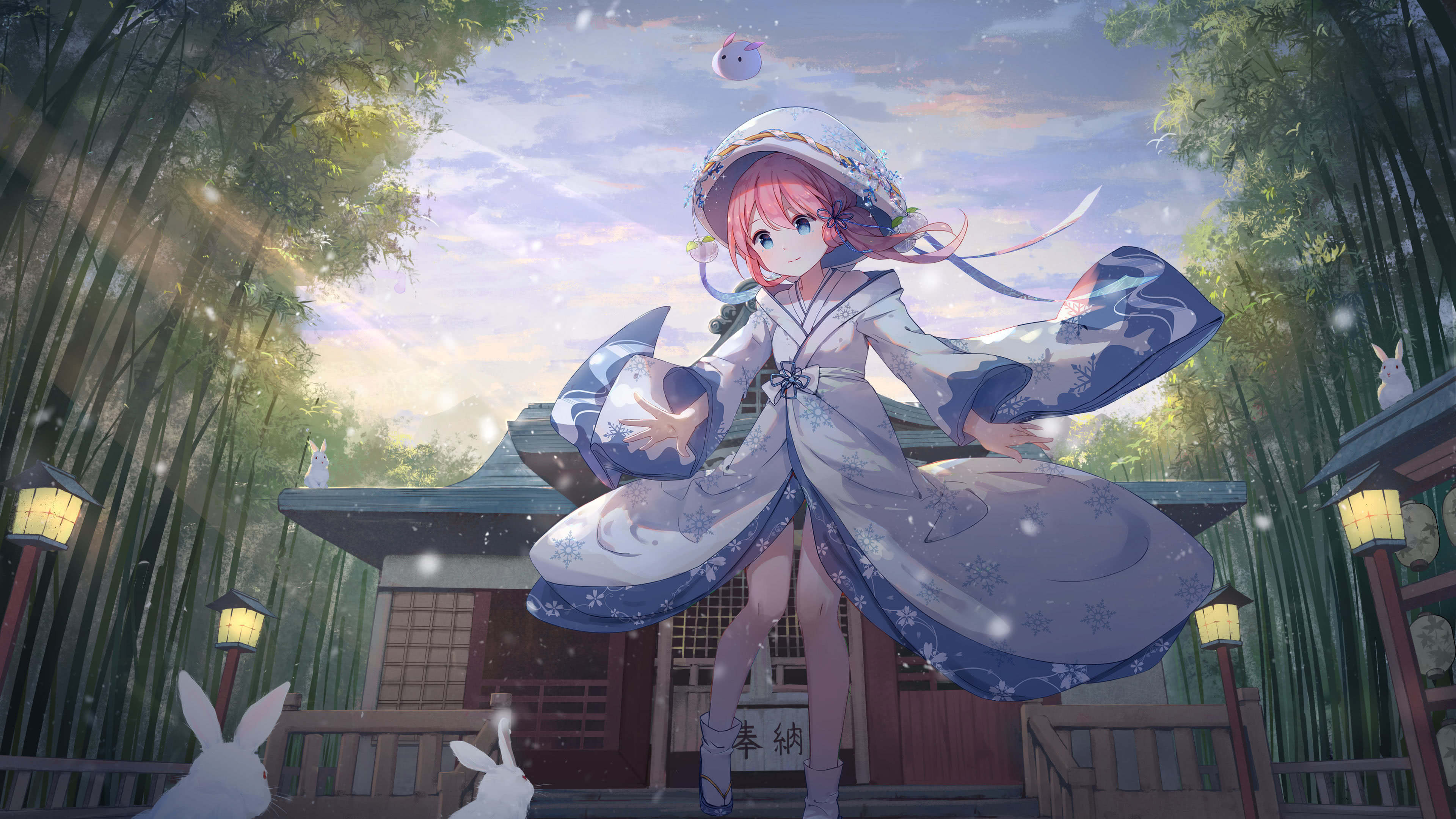 3840x2160 Ark Order Yuki Onna UHD 4K Wallpaper