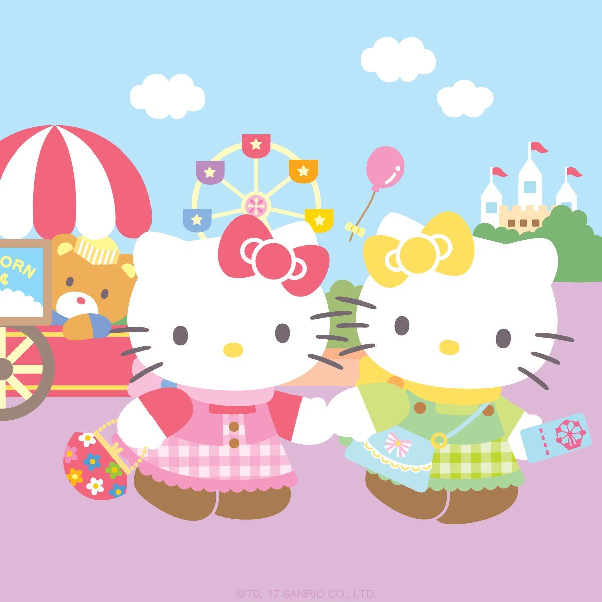 1200x1200 It's #SistersDay! Did you know that #HelloKitty has a twin sister named Mimmy?