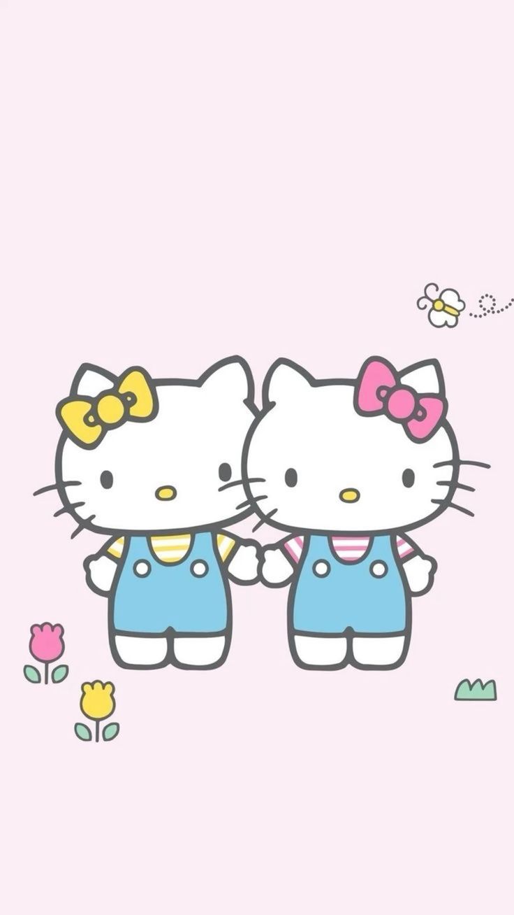 736x1308 Hello Kitty & Mimmy♡