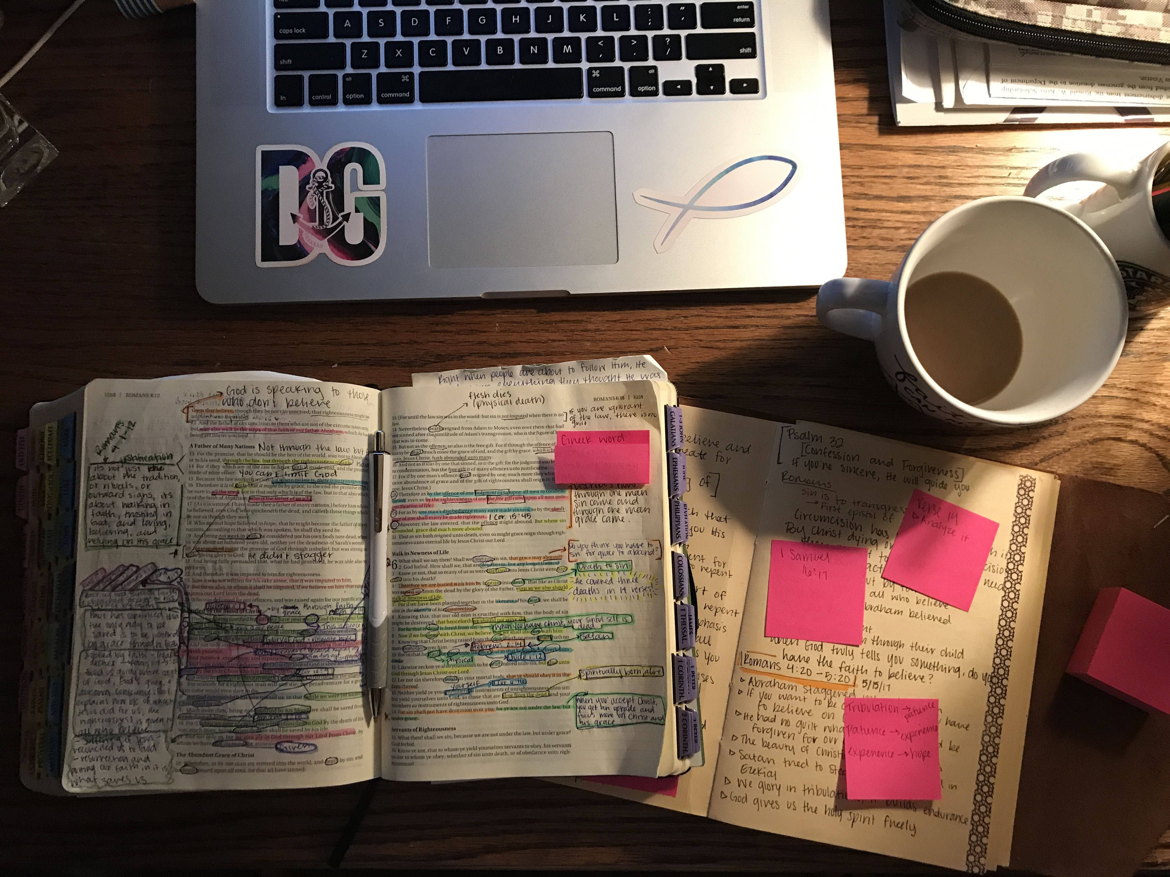 4032x3024 Download Coffee And Laptop For Homework Wallpaper