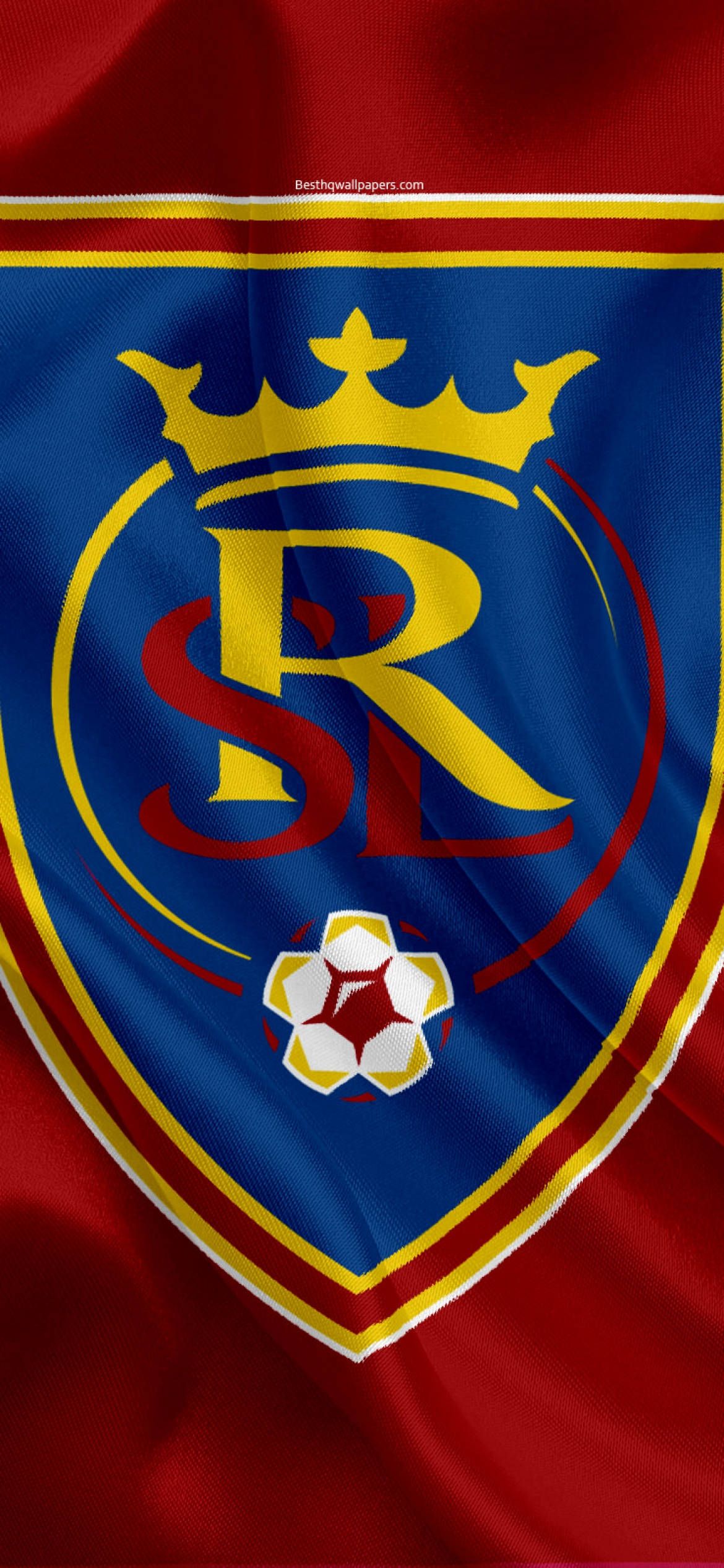 1170x2532 Download Grand Logo Design Real Salt Lake Wallpaper